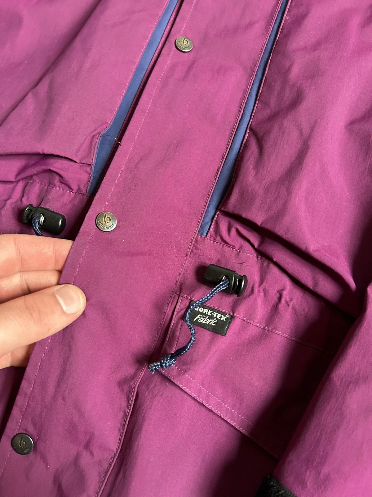 Berghaus × Goretex × Vintage Vintage Berghaus Gore-tex Fabric jacket Outdoors life Size US L / EU 52-54 / 3 - 4 Thumbnail