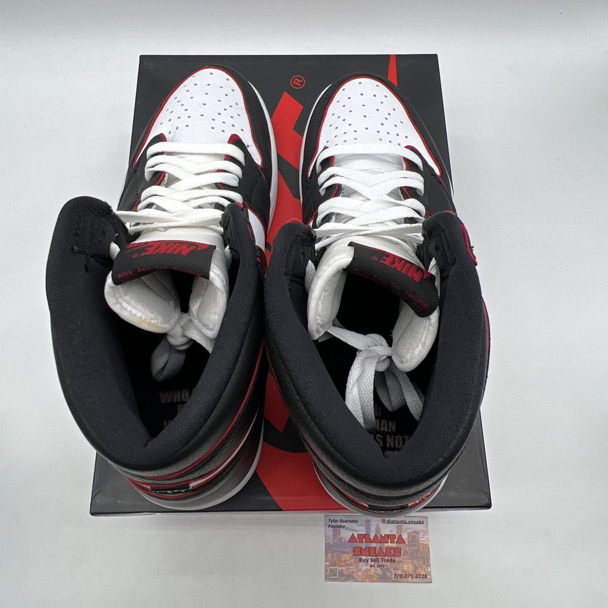 Jordan Brand Air Jordan 1 high bloodline Size US 13 / EU 46 - 7 Thumbnail