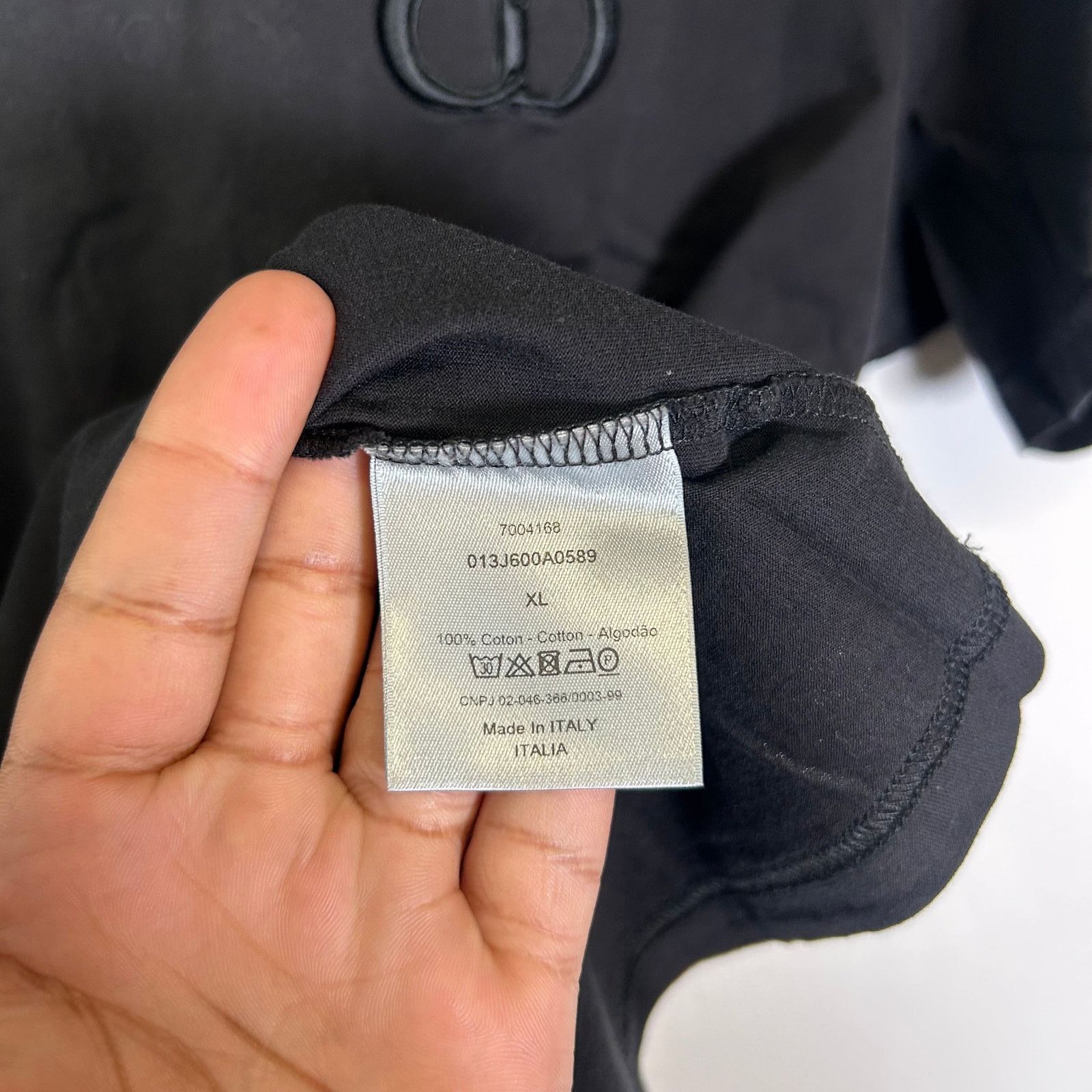 Dior Dior CD Icon Logo T-Shirt Size US XL / EU 56 / 4 - 4 Thumbnail