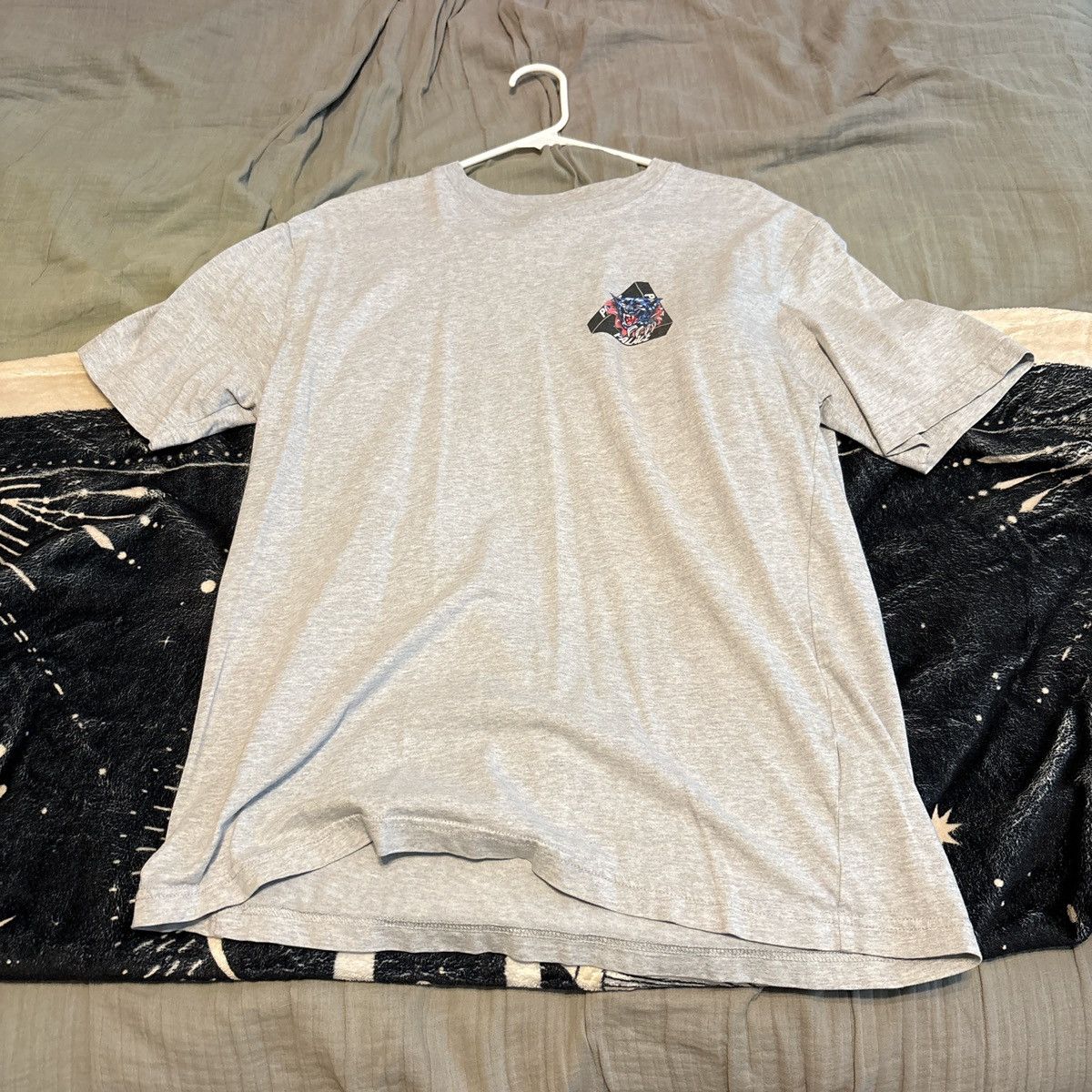 Palace Grey blue tiger palace t-shirt Size US L / EU 52-54 / 3 - 1 Thumbnail
