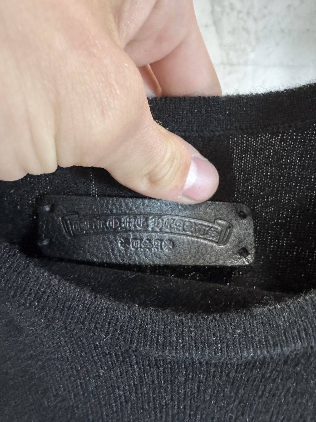 Chrome Hearts Chrome Hearts Black Cashmere Herman Jacquard 3Cross Sweater Size US L / EU 52-54 / 3 - 6 Thumbnail