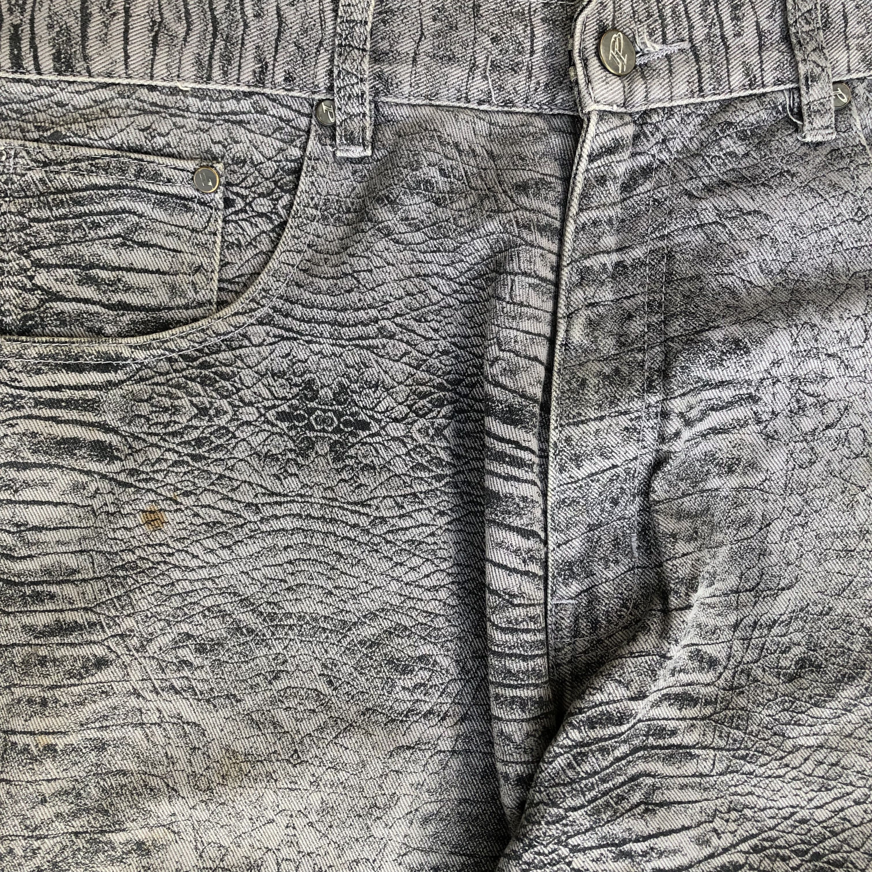 Pelle Pelle Y2k Pelle Pelle Croc Skin Baggy Pants Size US 36 / EU 52 - 6 Thumbnail