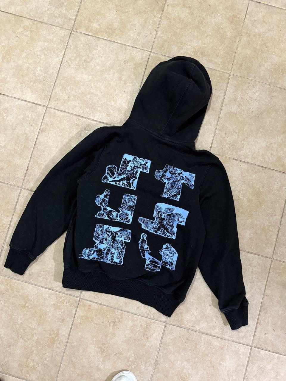Stussy Stussy Black Sculptures Hoodie Vintage Hoodie size XS Size US XS / EU 42 / 0 - 7 Thumbnail