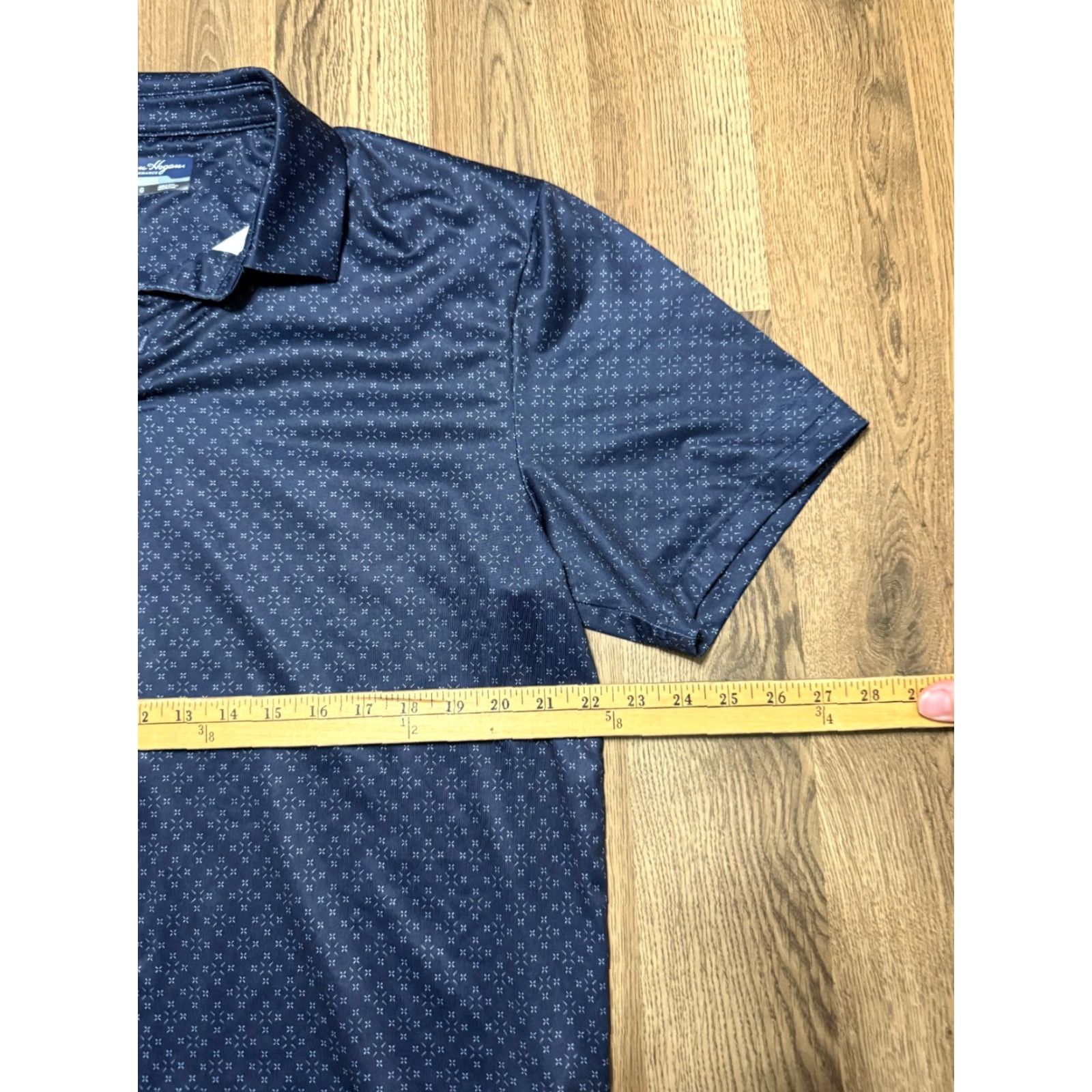 Hogan Ben Hogan Shirt Men's Large Polo Shirt Short Sleeve Blue White Polo Casual Sports Modern Mens Size US L / EU 52-54 / 3 - 6 Thumbnail