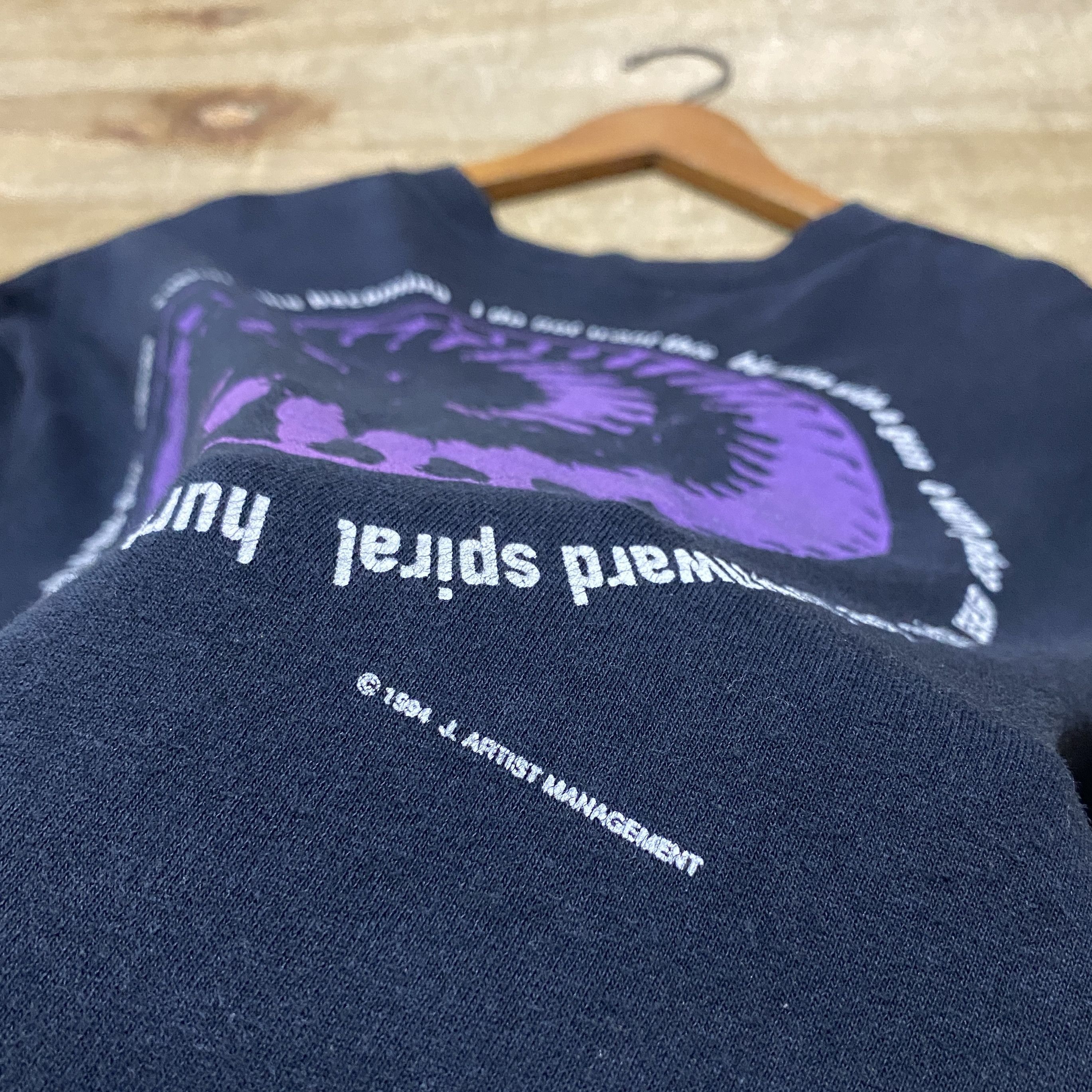 Band Tees Vtg 1994 Nine Inch Nails Downward Spiral T-Shirt Size US L / EU 52-54 / 3 - 5 Thumbnail