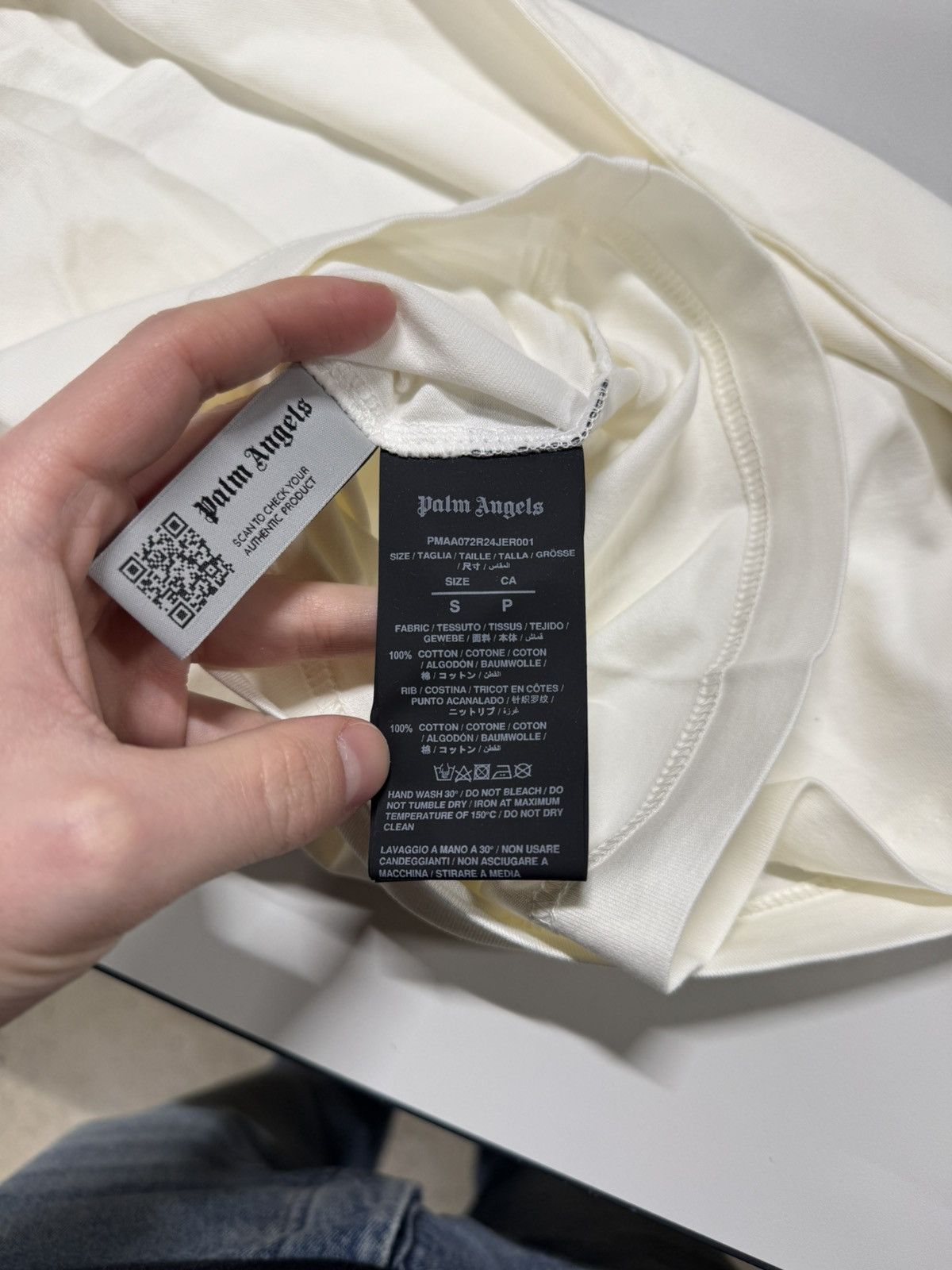 Palm Angels Palm Angels Burning Logo T-Shirt NEW 475$ Size US S / EU 44-46 / 1 - 4 Thumbnail