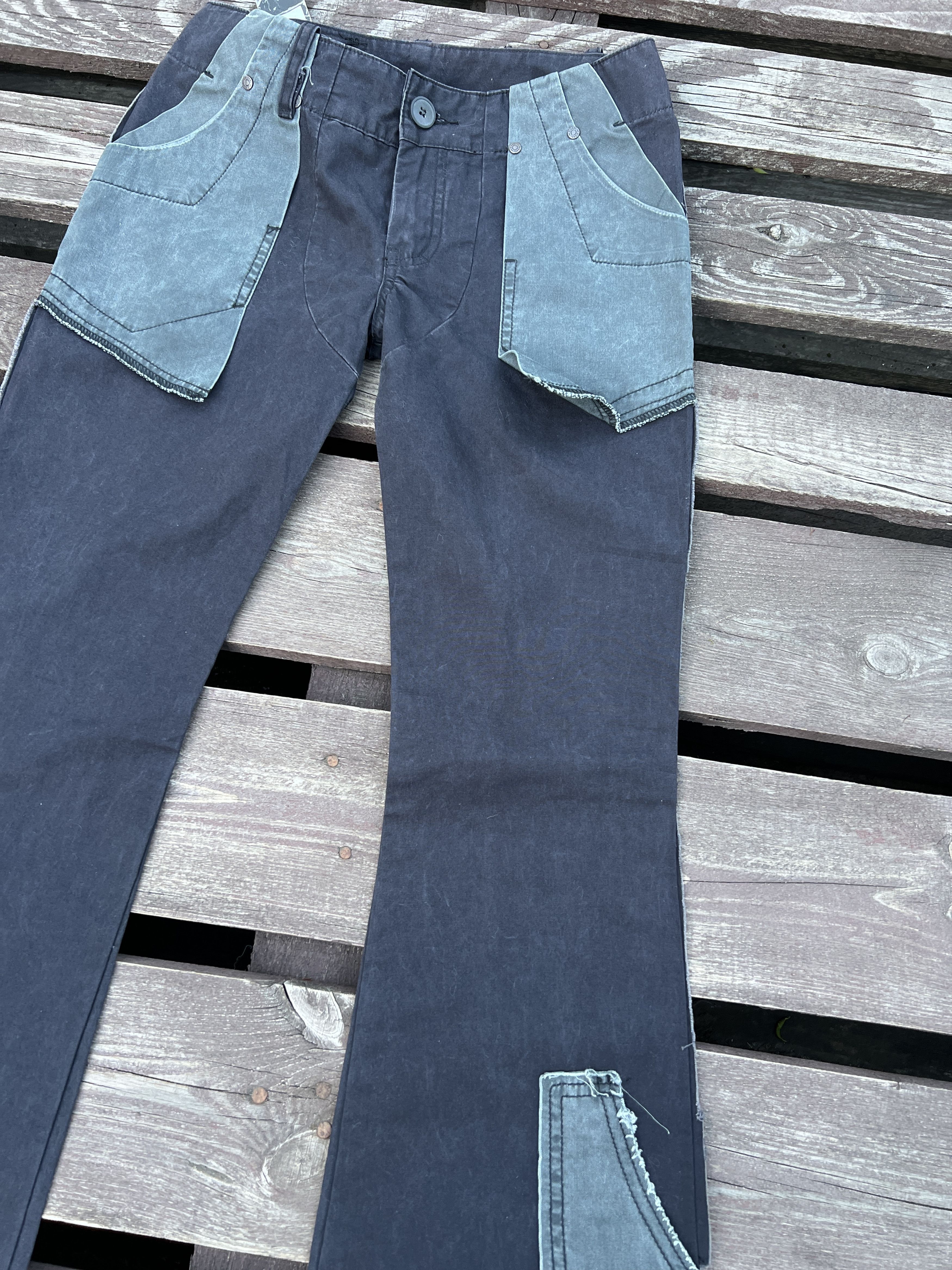 Diesel Diesel Vintage Y2K Distressed Flare Washed Pants Size 25" / US 0 / IT 36 - 8 Thumbnail