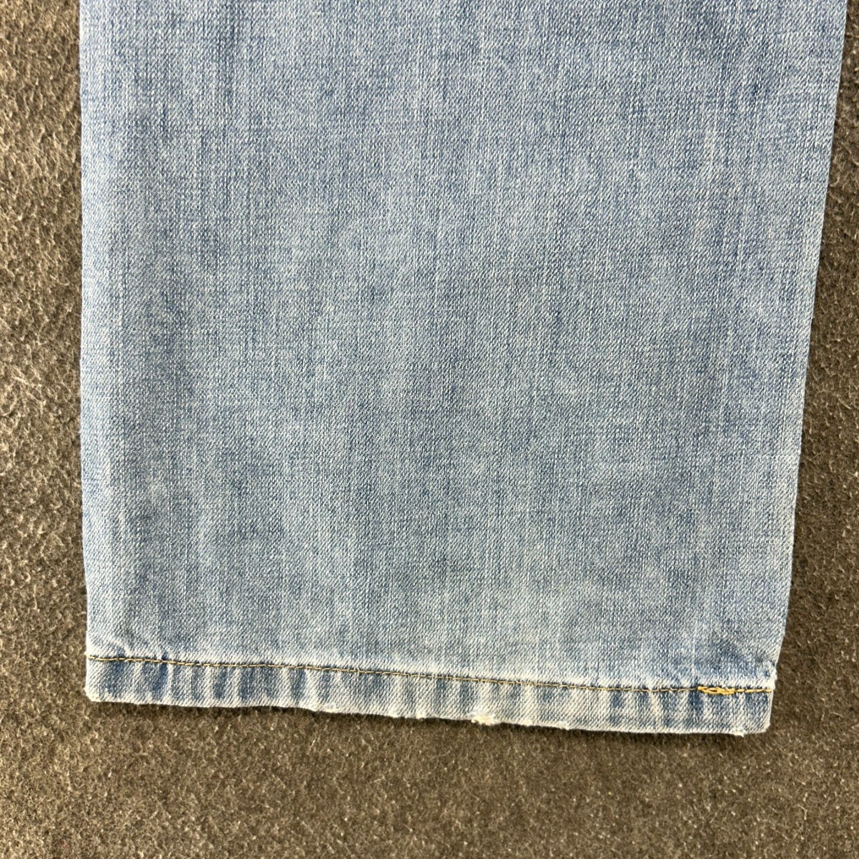 Anchor Blue VINTAGE Anchor Blue Jeans Mens 33x30 Blue Jeans Relaxed 90s Grunge Light Wash Cotton Denim Baggy 5-Pocket Design, 30 In Inseam Mens, Regular, Blue Size US 33 - 5 Thumbnail