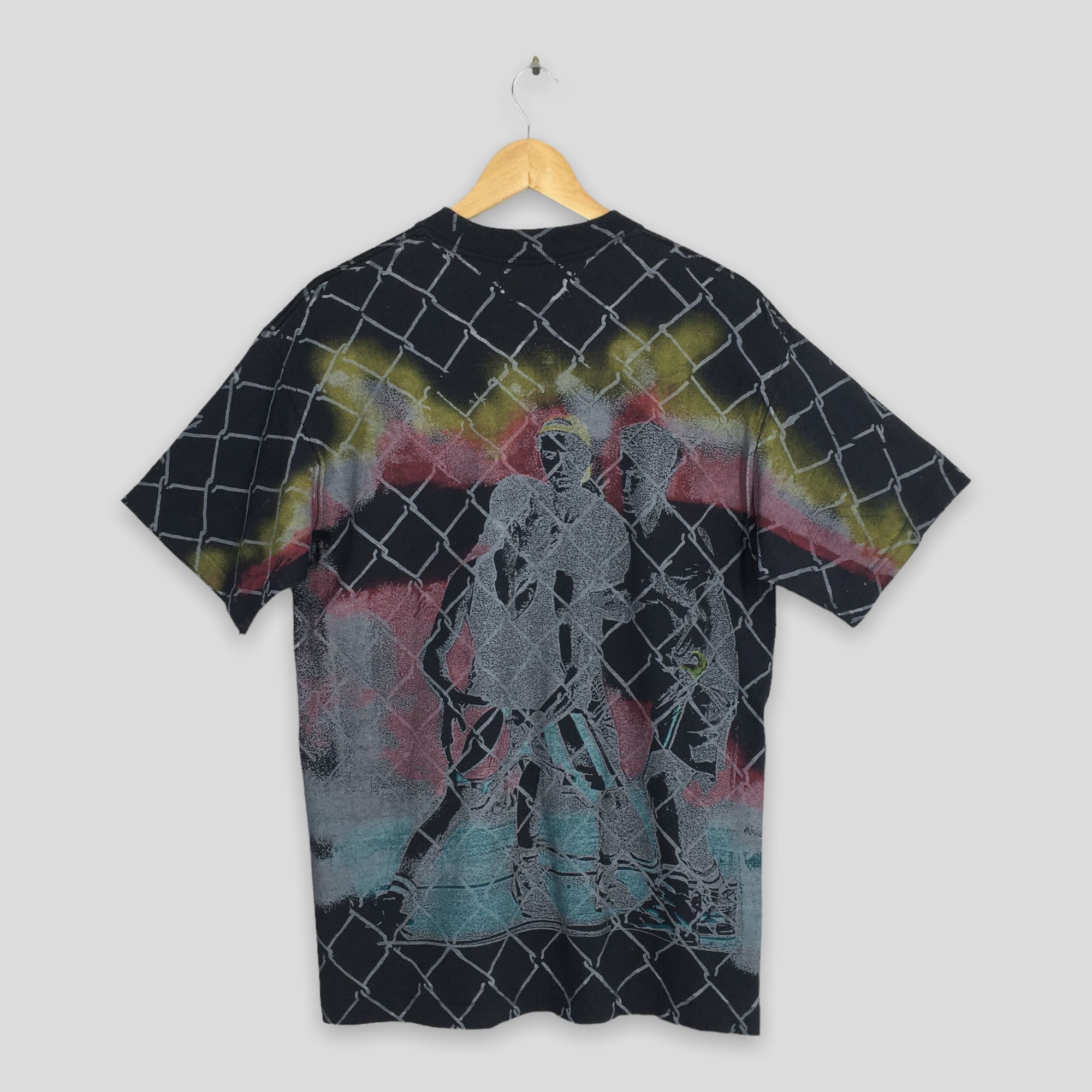 NBA Vintage Handball Caution 3 On 3 In Progress Graphics Tee Size US L / EU 52-54 / 3 - 6 Thumbnail
