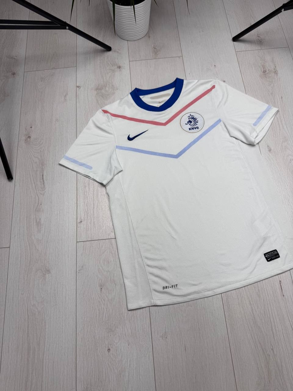 Nike × Vintage NETHERLANDS 2010-2012 AWAY FOOTBALL SHIRT SOCCER JERSEY NIKE Size US S / EU 44-46 / 1 - 2 Thumbnail
