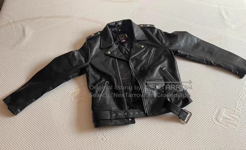 Schott Schott 613 locomotive leather jacket Size US XS / EU 42 / 0 - 1 Thumbnail