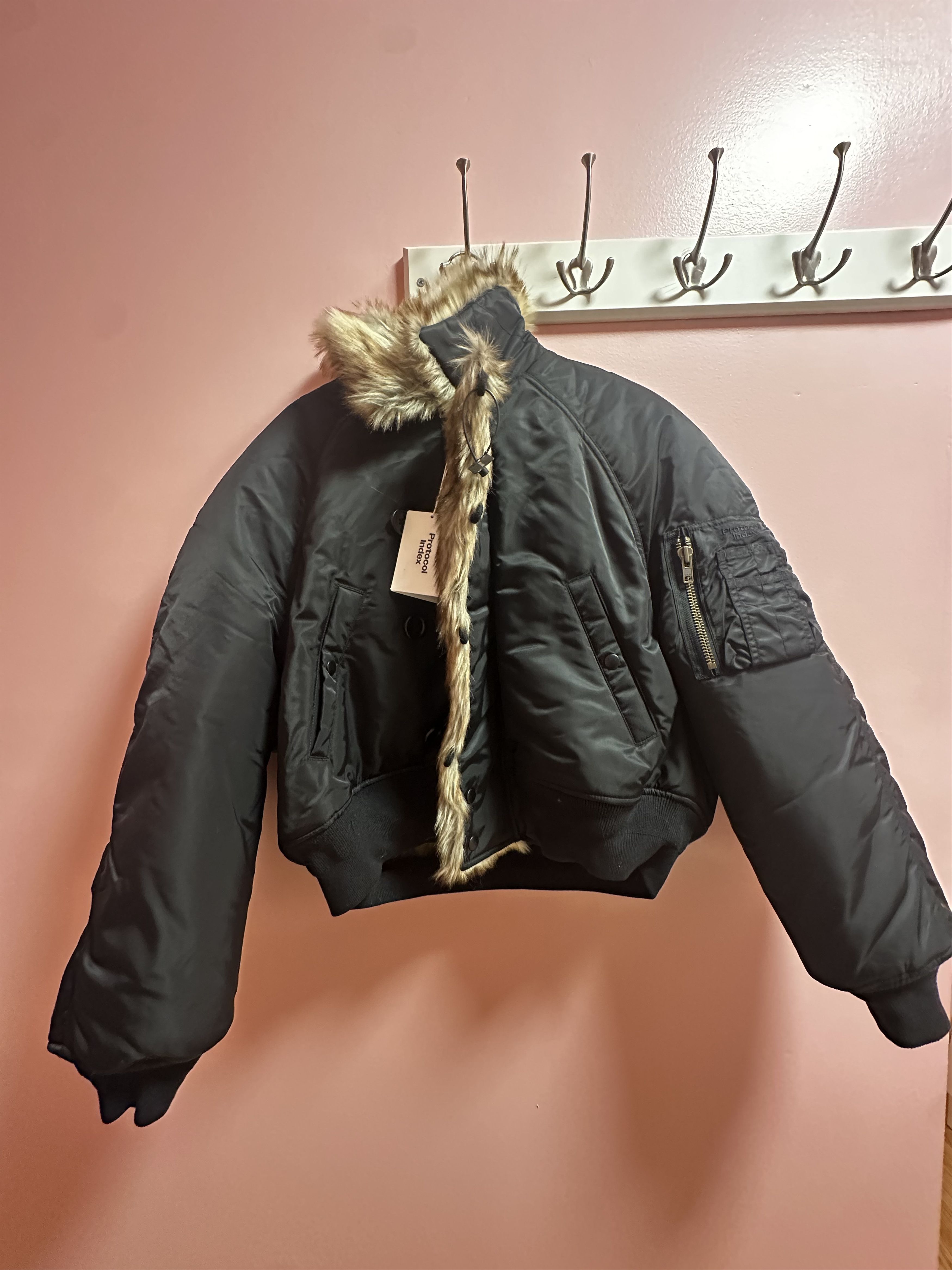 PROJECT G/R × Streetwear PROJECT GR REVERSIBLE HOODIE MA-1 JACKET