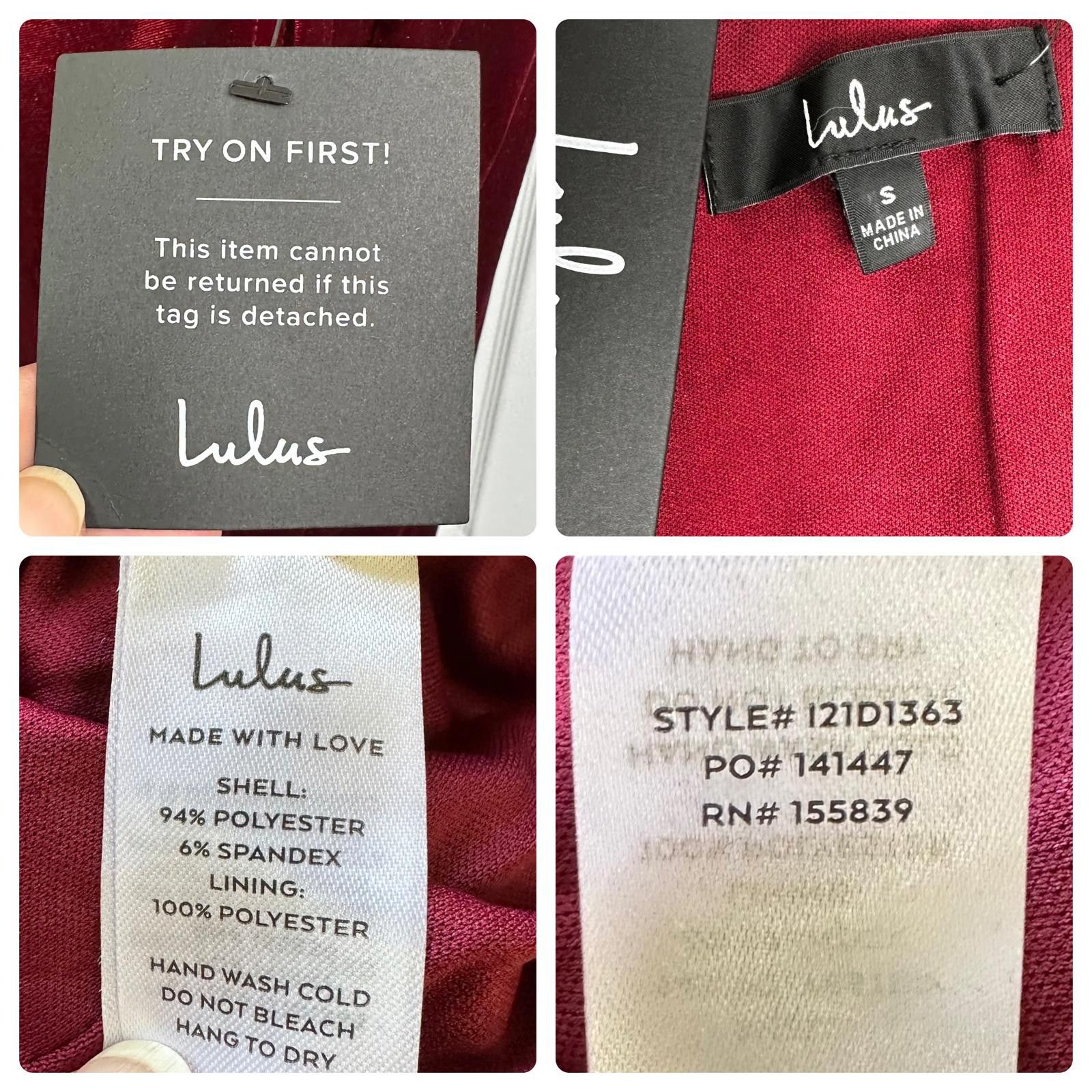 Lulus NWT Lulus Velvet Strapless Ruched Midi Dress Women’s S Size S / US 4 / IT 40 - 8 Thumbnail