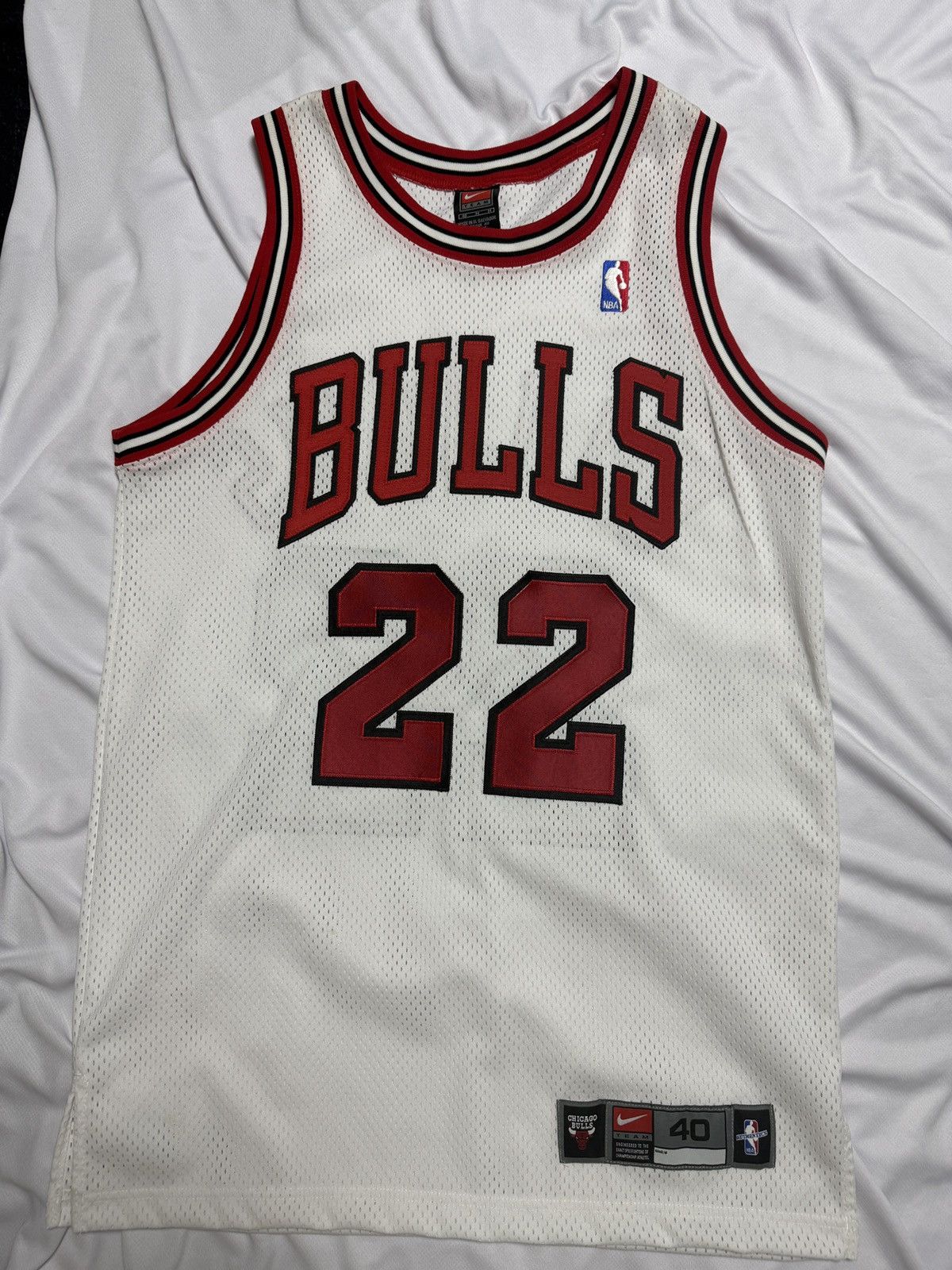 Nike 2001 Sz40 Nike Jay Williams authentic jersey chicago bulls Size US M / EU 48-50 / 2 - 1 Thumbnail
