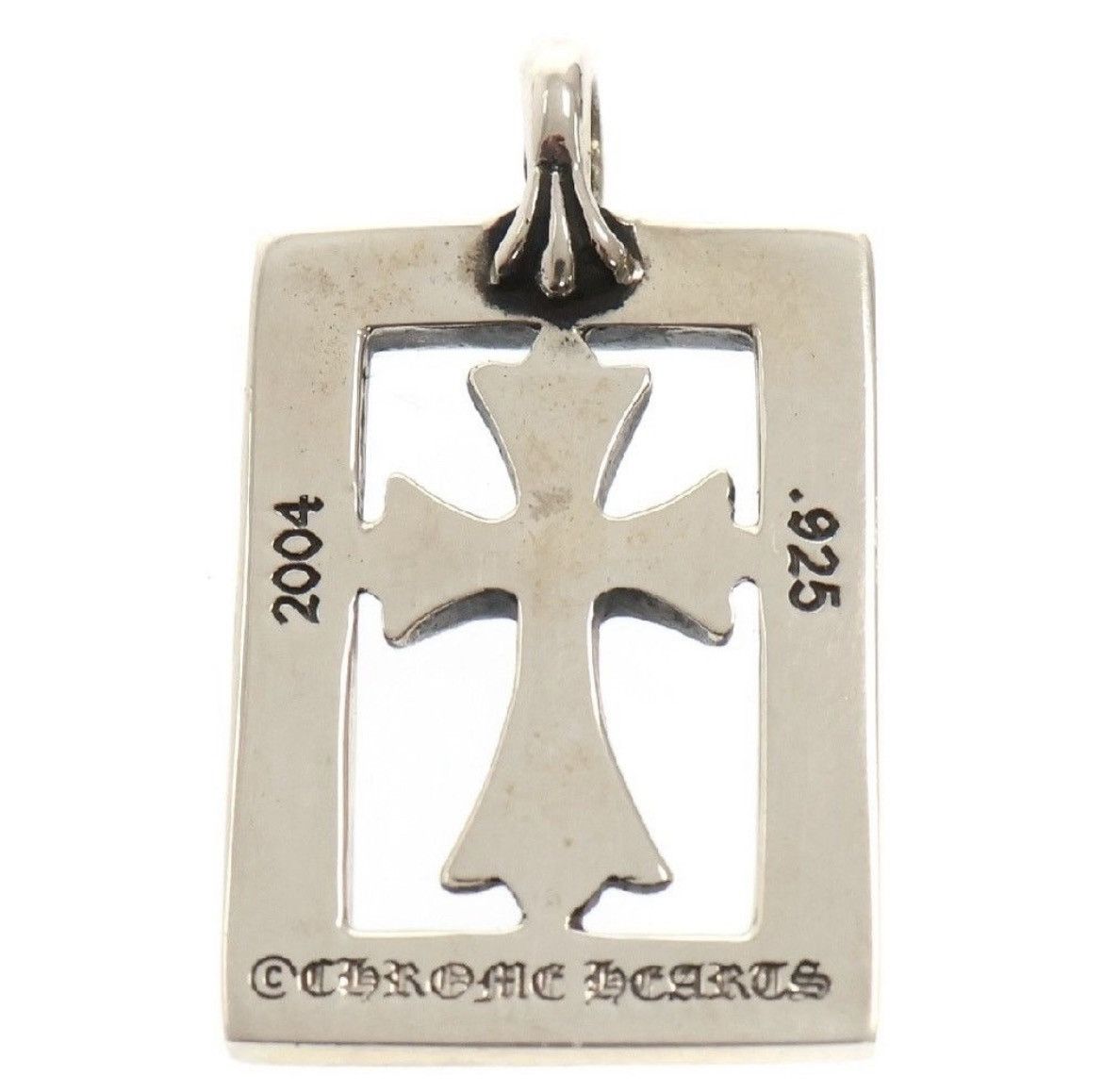Chrome Hearts chrome hearts Framed open baby fat necklace top charm Size ONE SIZE - 2 Thumbnail