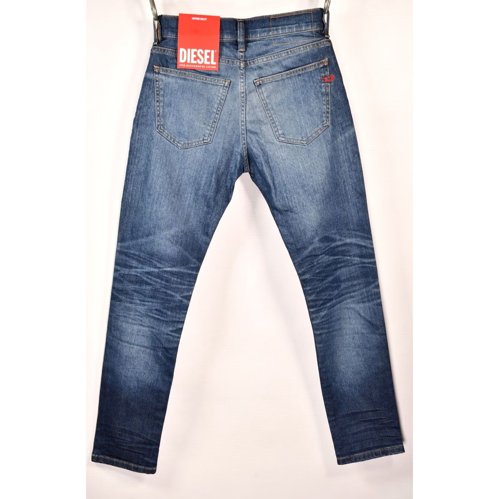 Diesel Diesel Jeans Slim Men W28/L30 D-Strukt 2019 Blue 99% Cotton 1% Elastane Skinny 5 Pocket Size US 28 / EU 44 - 3 Thumbnail