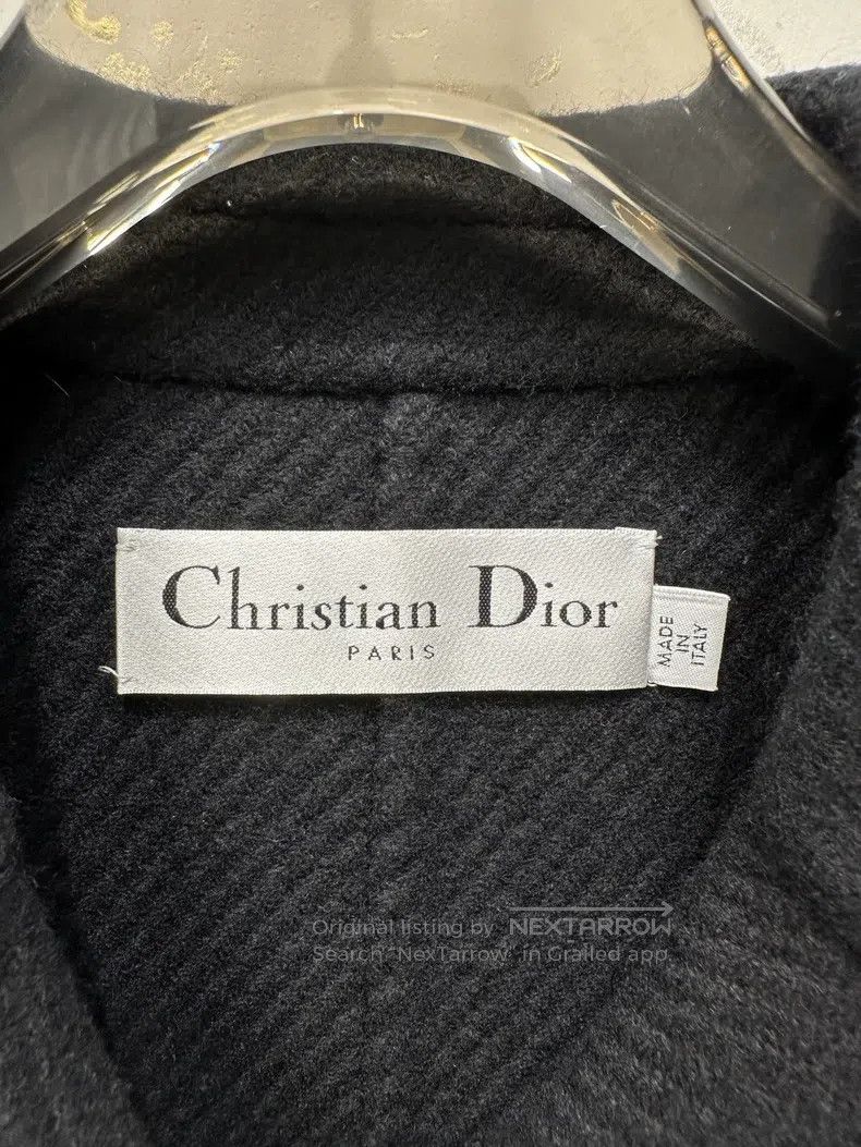 Dior Dior Black woollen coat Size XS / US 0-2 / IT 36-38 - 3 Thumbnail