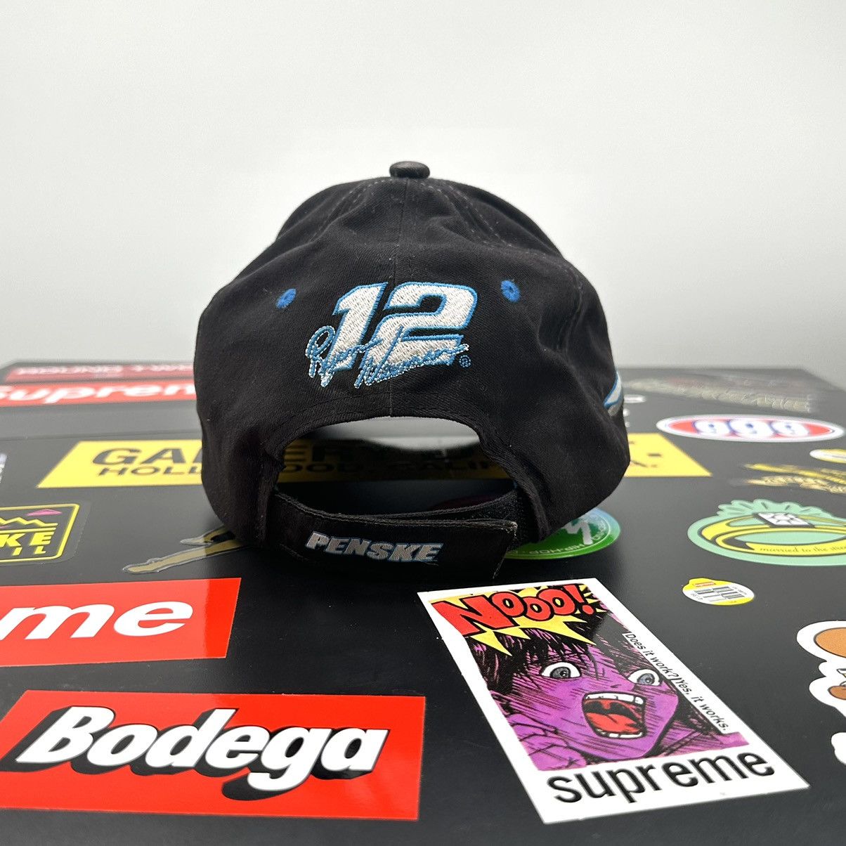 NASCAR Vintage NASCAR ALLTEL Velcroback Hat 📶 Size ONE SIZE - 3 Thumbnail
