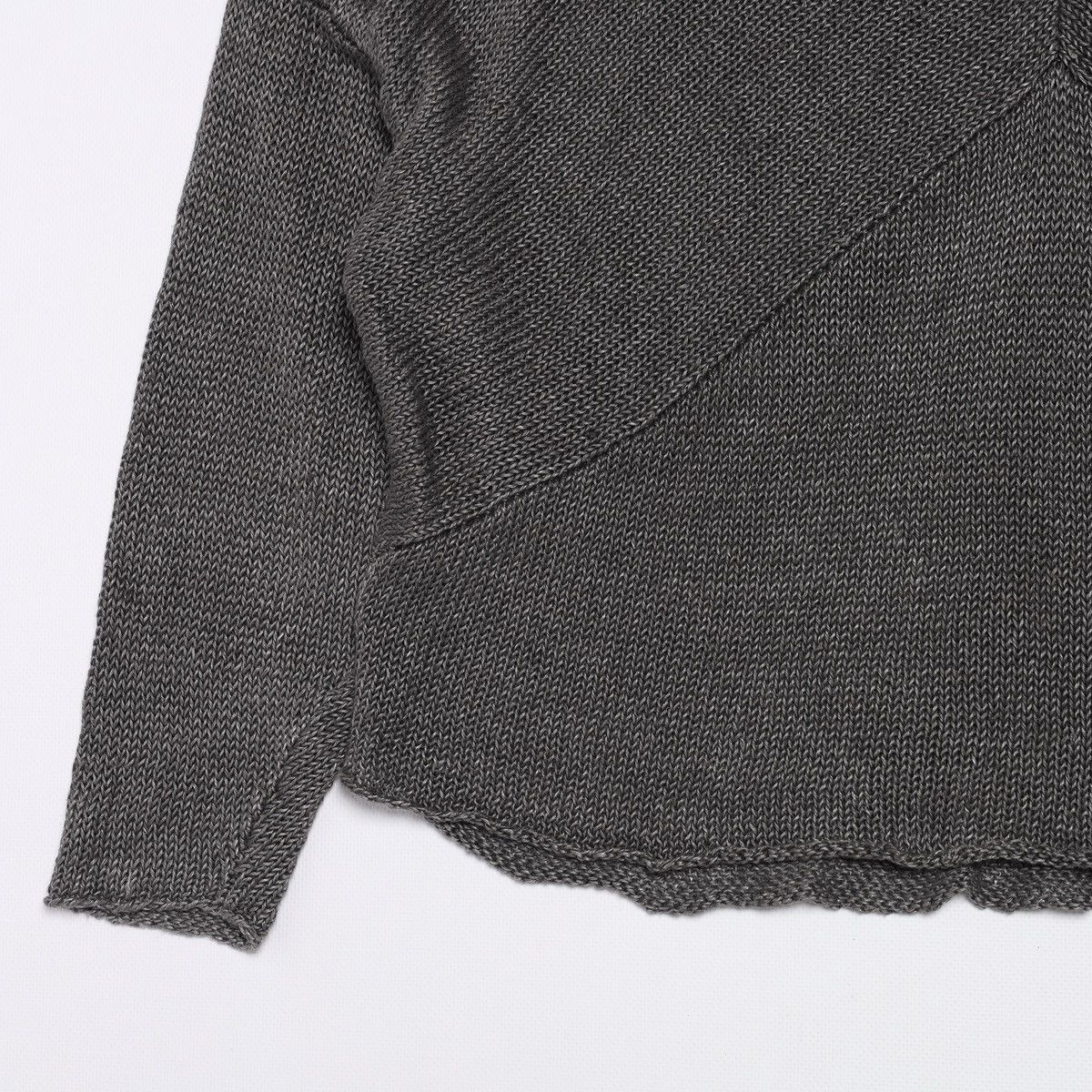 Helmut Lang Helmut Lang Vintage Linen Mesh Sweater Top Metallic Size S / US 4 / IT 40 - 3 Thumbnail