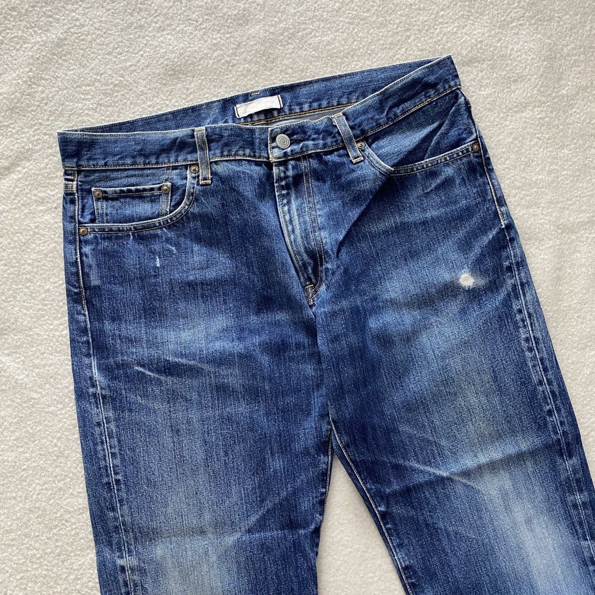 Japanese Brand Uniqlo Distressed Denim w35 Size US 35 - 2 Thumbnail