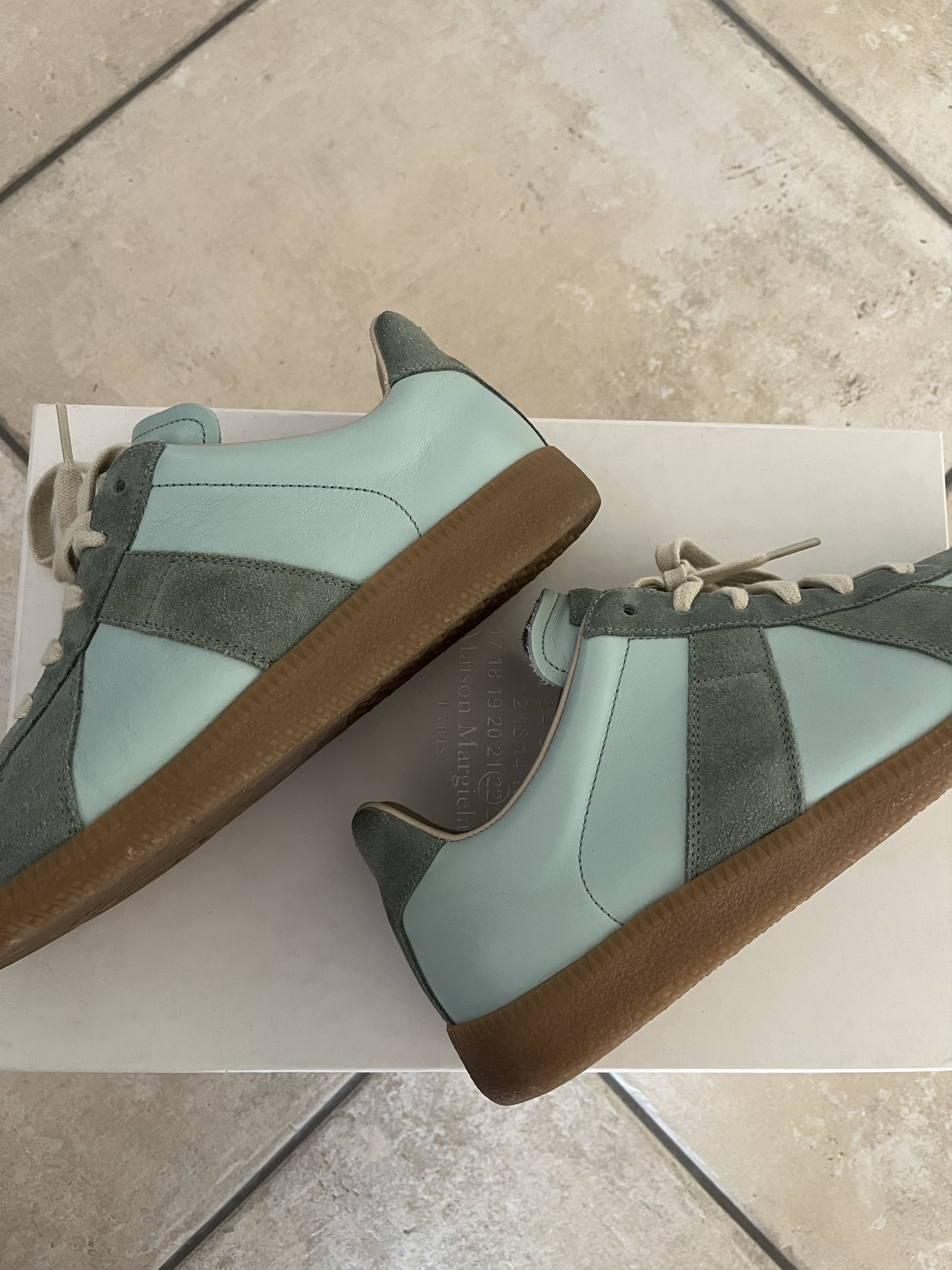 Maison Margiela Maison Margiela Replica GAT “Turquoise” Size US 7 / EU 40 - 5 Thumbnail