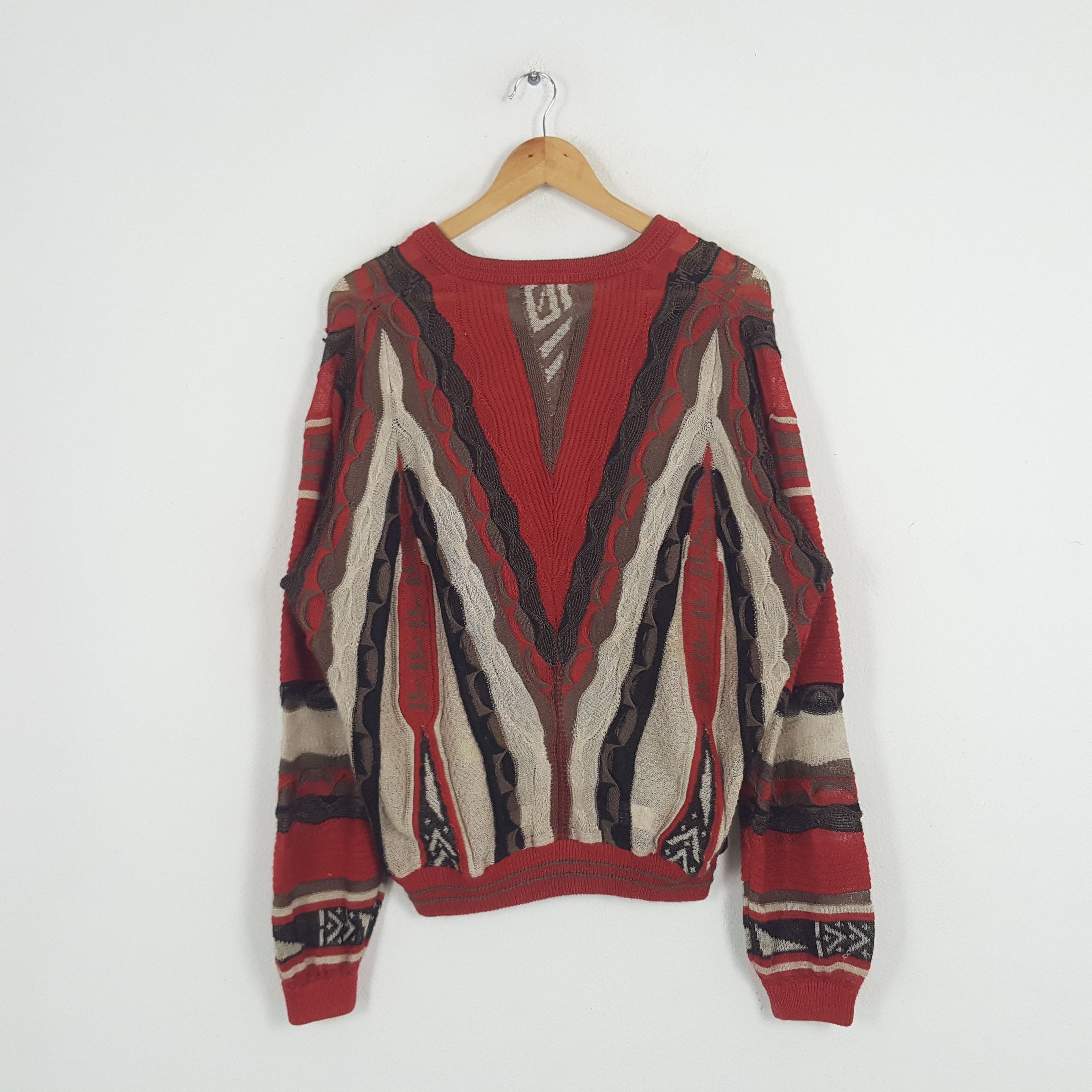 Coogi × Vintage Vintage Corsini Italia Coogi Style Sweater Sweatshirt Size US XL / EU 56 / 4 - 3 Thumbnail