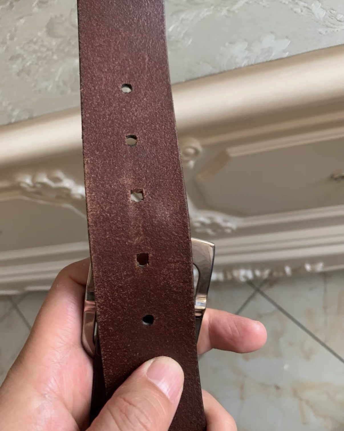 Gucci Gucci Genuine Leather Belt K16 Size ONE SIZE - 6 Thumbnail