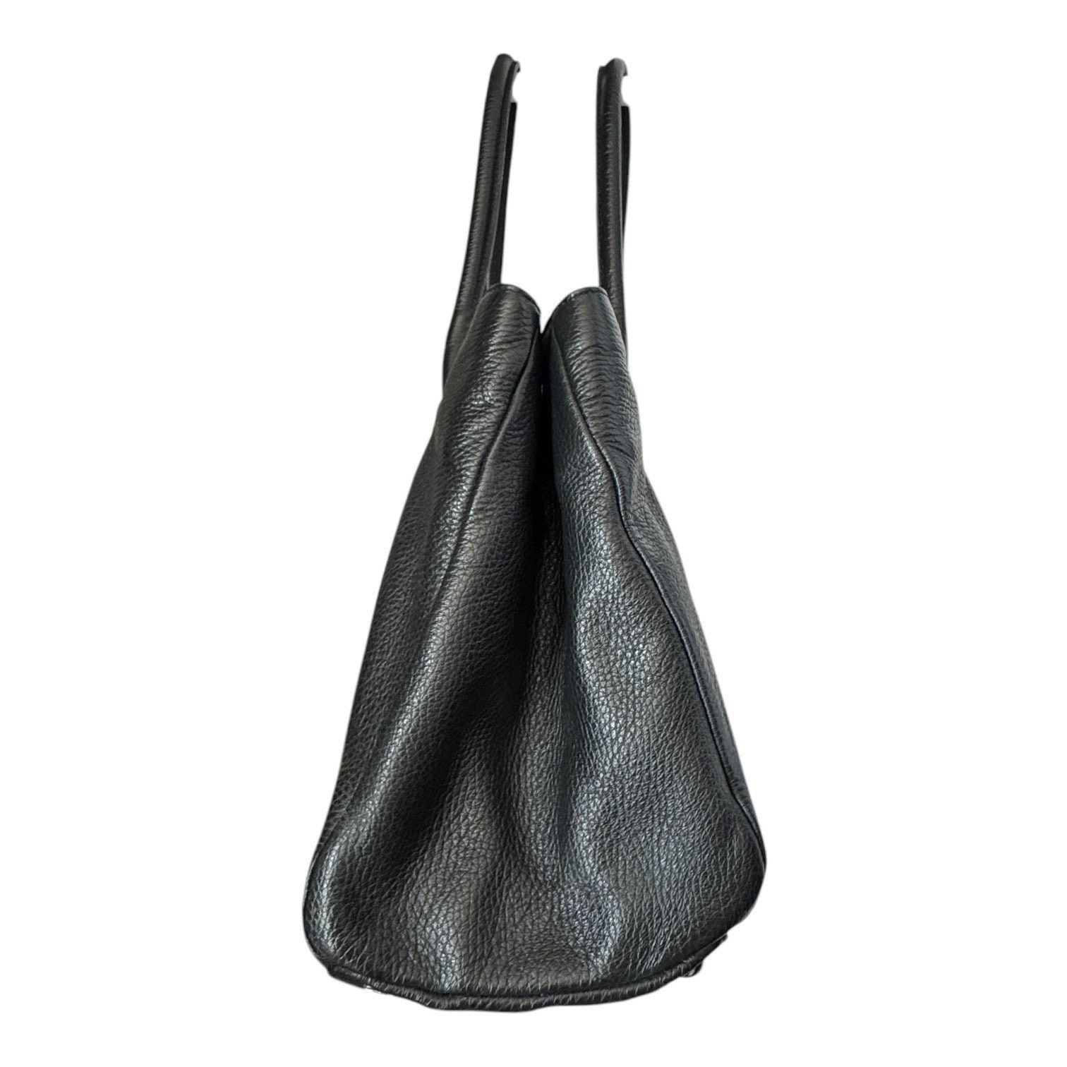 Furla FURLA Black Pebbled Leather Tote shoulder bag Size ONE SIZE - 7 Thumbnail