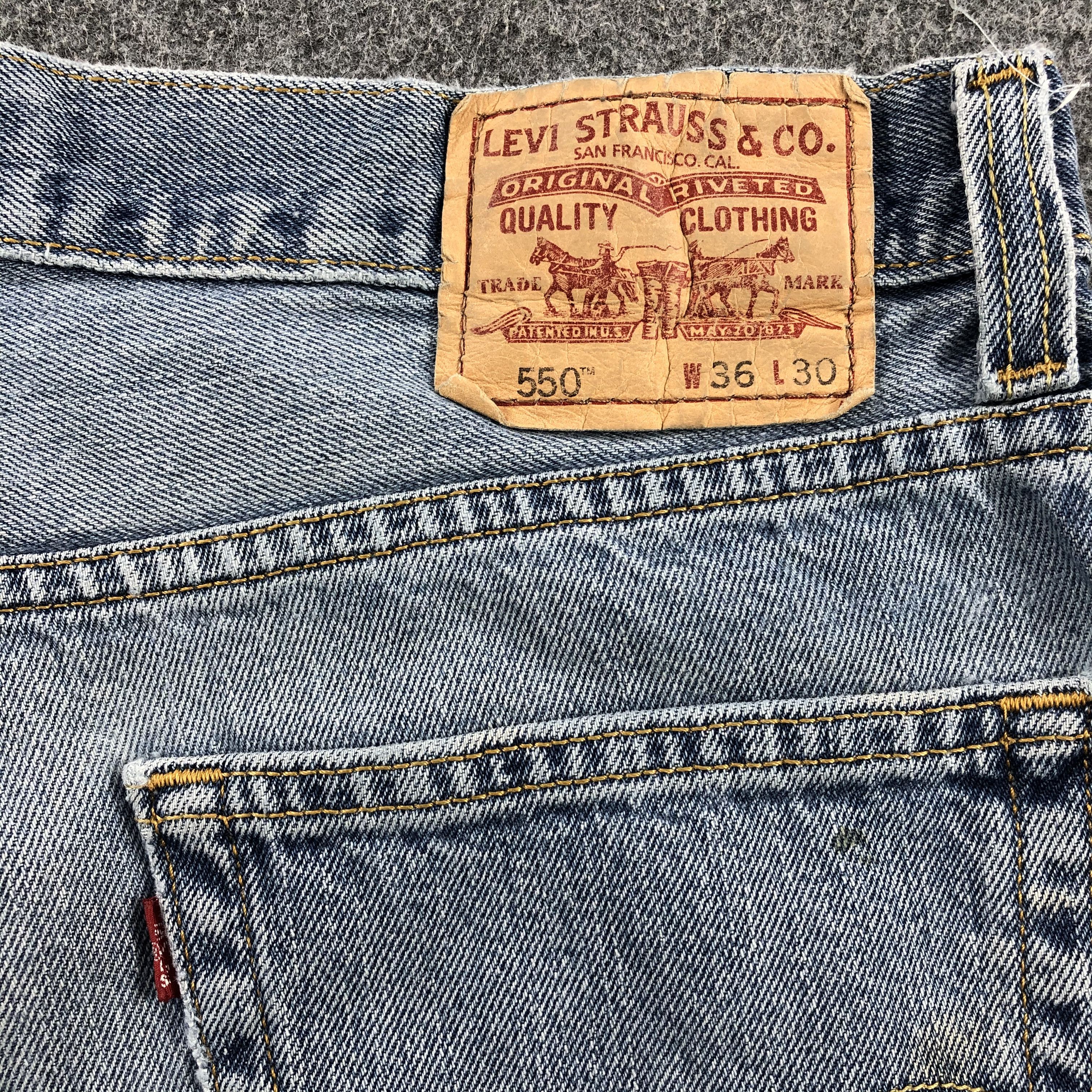 Levi's × Vintage Vintage Light Wash Levis 550 Jeans-JM1761 Size US 36 / EU 52 - 6 Thumbnail