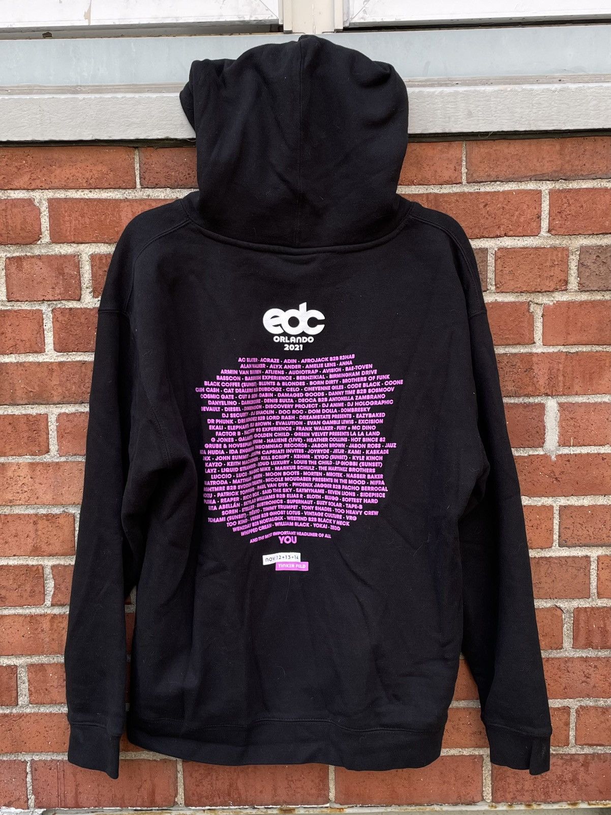 Other 2021 Insomniac EDC Orlando 25 Year Celebration Hoodie Size US L / EU 52-54 / 3 - 5 Thumbnail