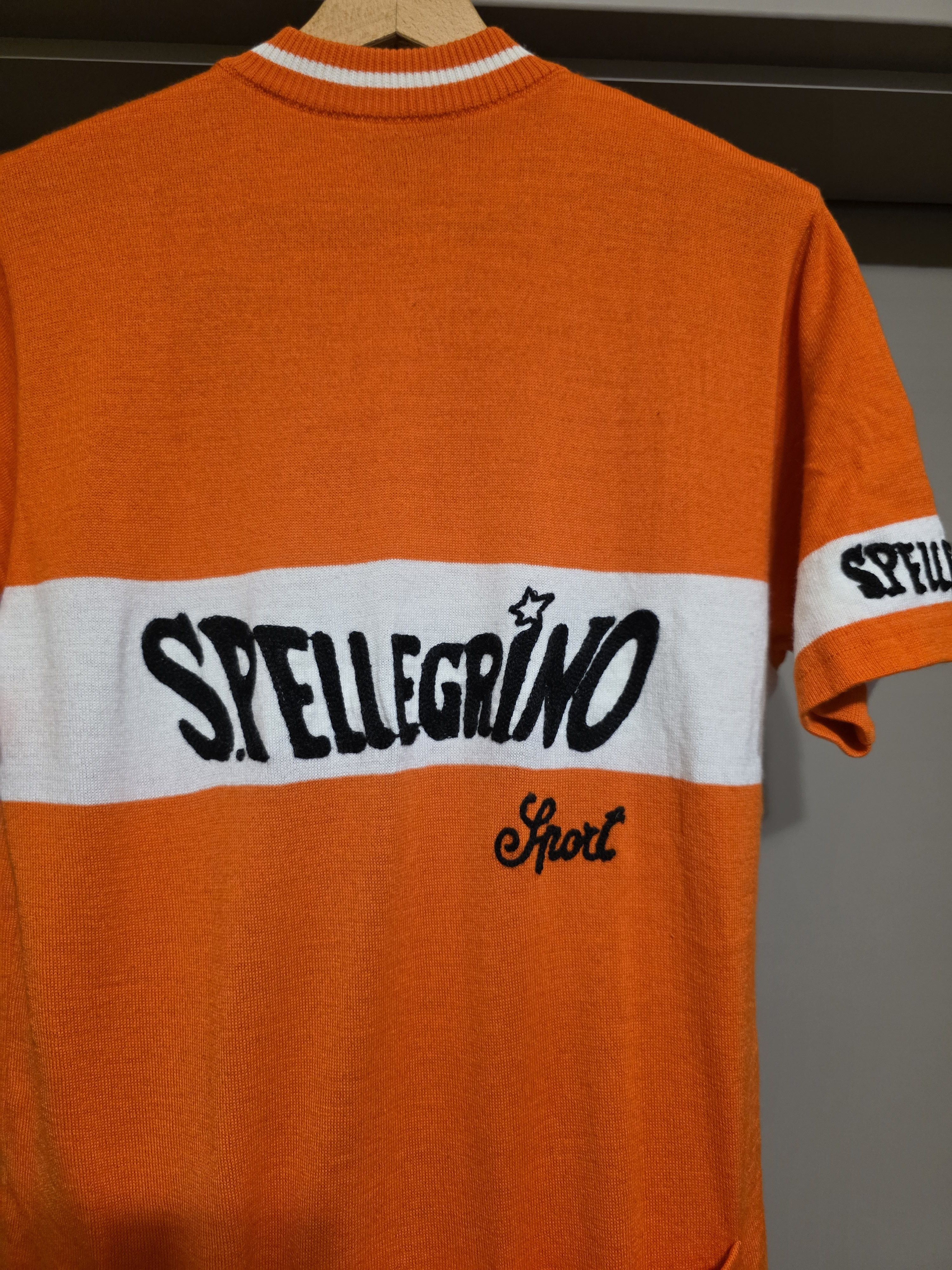 Vintage SAN PELLEGRINO 1960 MAILLOT RÉTRO wool cycle perfect ccondit Size US L / EU 52-54 / 3 - 7 Thumbnail