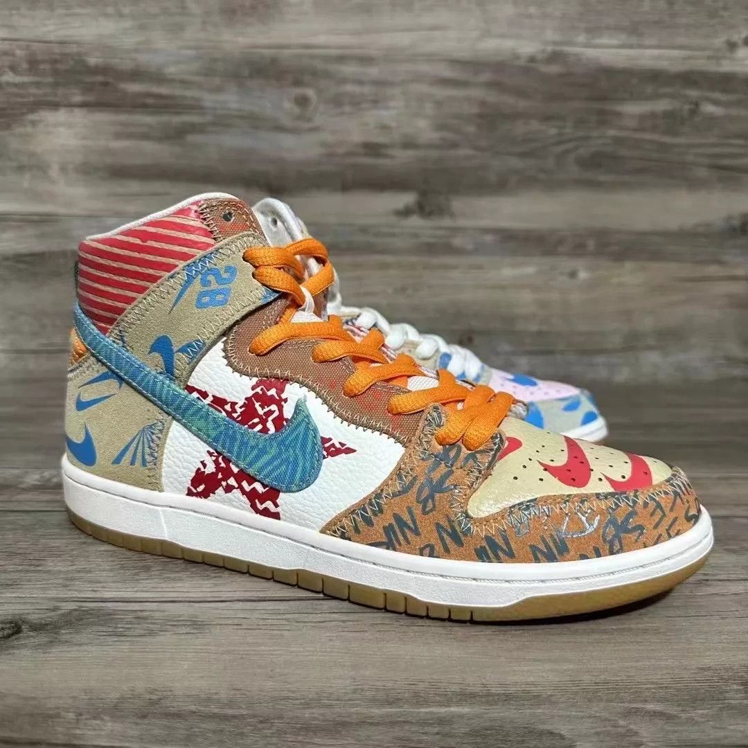 Nike Nike Dunk High SB Graffiti Colorful Panda Size US 10 / EU 43 - 2 Thumbnail