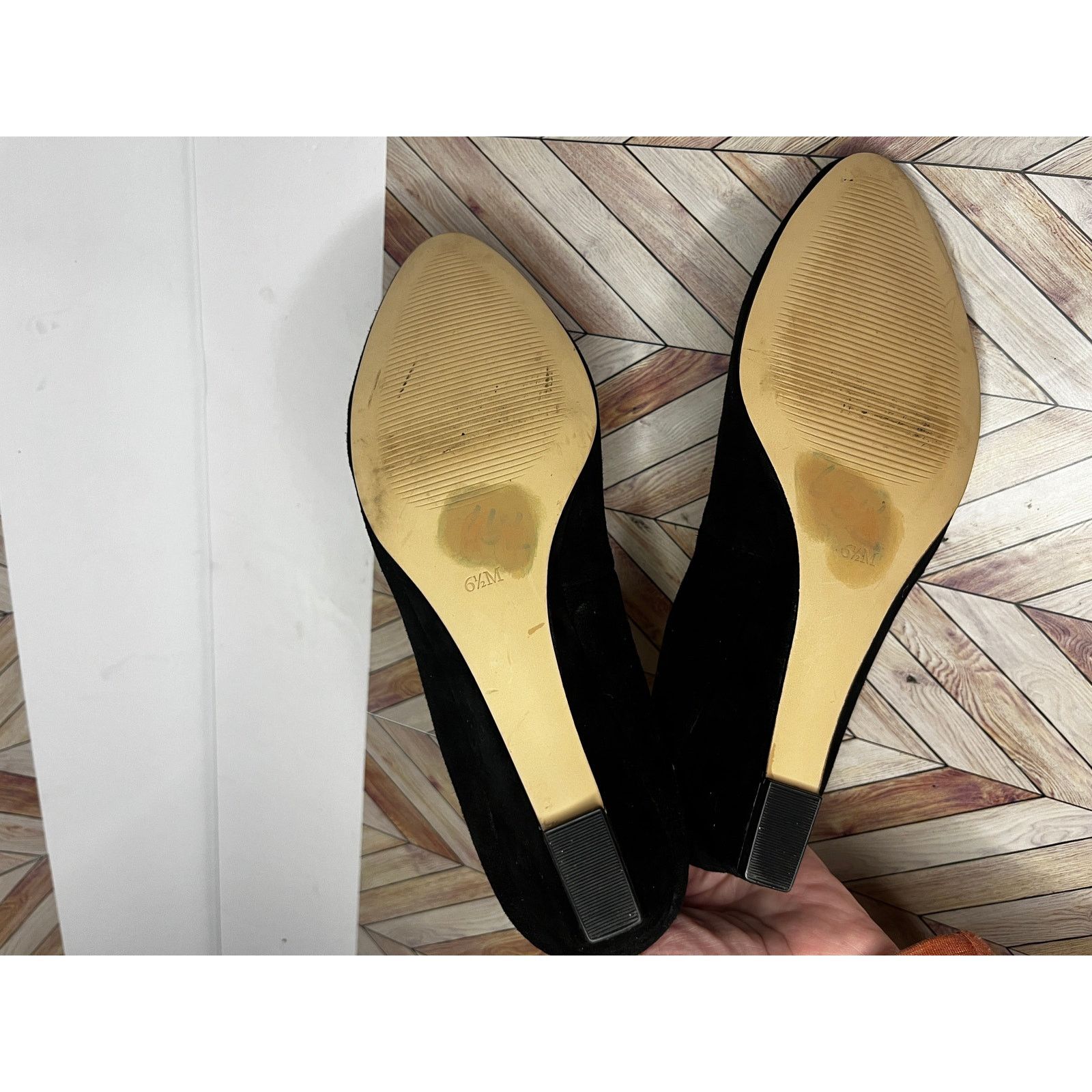 Other Talbots Suede Wedge Heel Pumps Brown Women's Size 6.5M Size US 6.5 / IT 36.5 - 6 Thumbnail