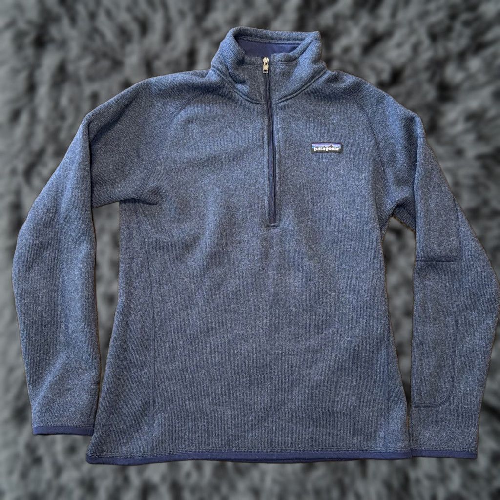 Patagonia Patagonia Better Sweater Fleece 1/4 Zip Jacket Women’s Medium Blue Hiking Regular Jacket Women Size M / US 6-8 / IT 42-44 - 1 Thumbnail