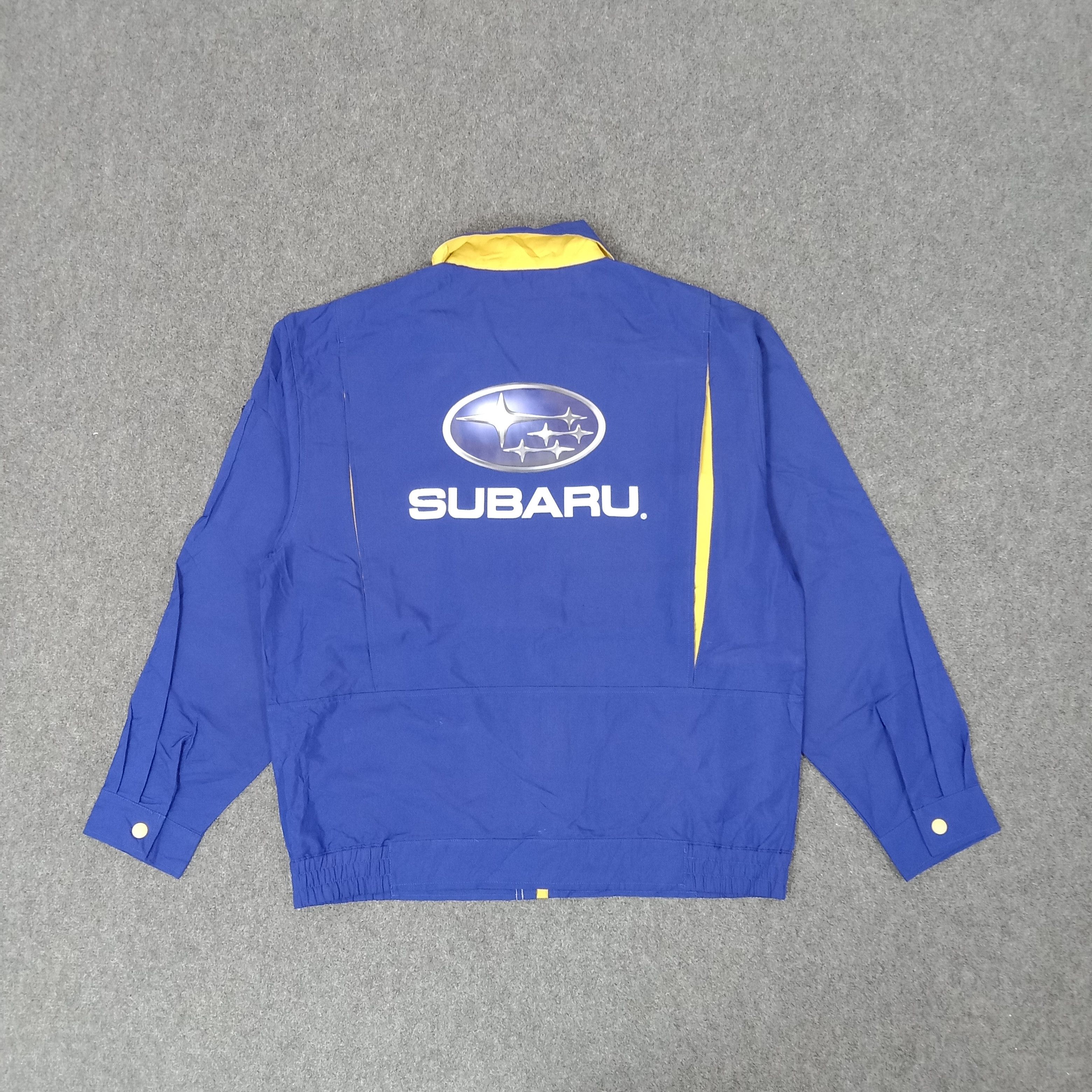 Vintage Subaru Japanese Motorsports Team Custom Art Jacket Size US M / EU 48-50 / 2 - 1 Thumbnail