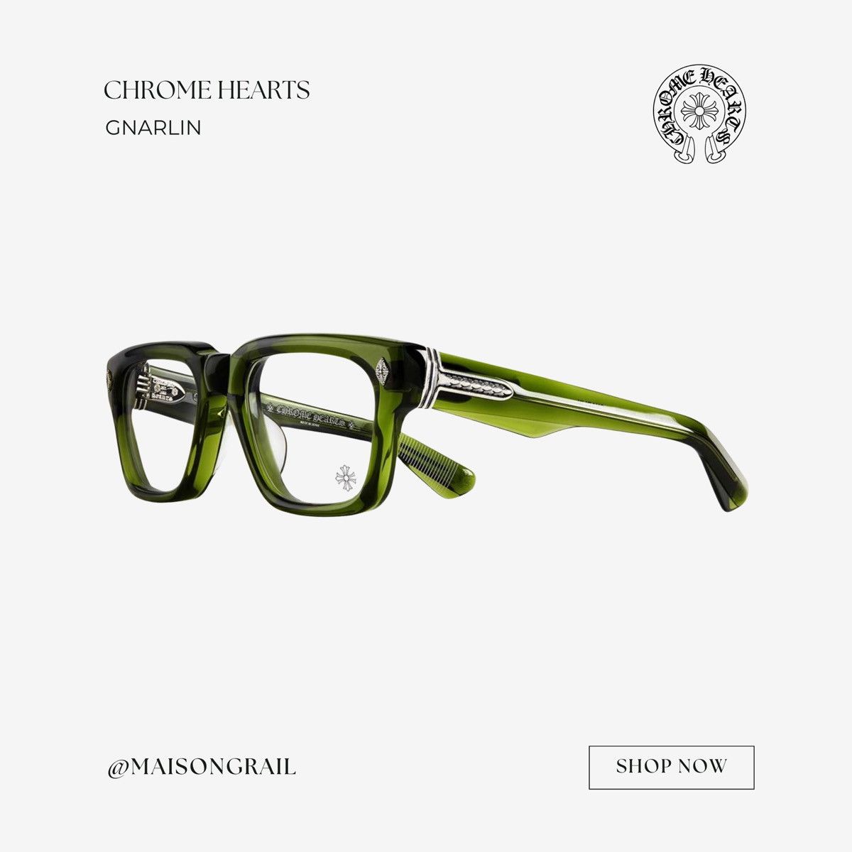 Chrome Hearts CHROME HEARTS GNARLIN EYEGLASSES Size ONE SIZE - 1 Thumbnail