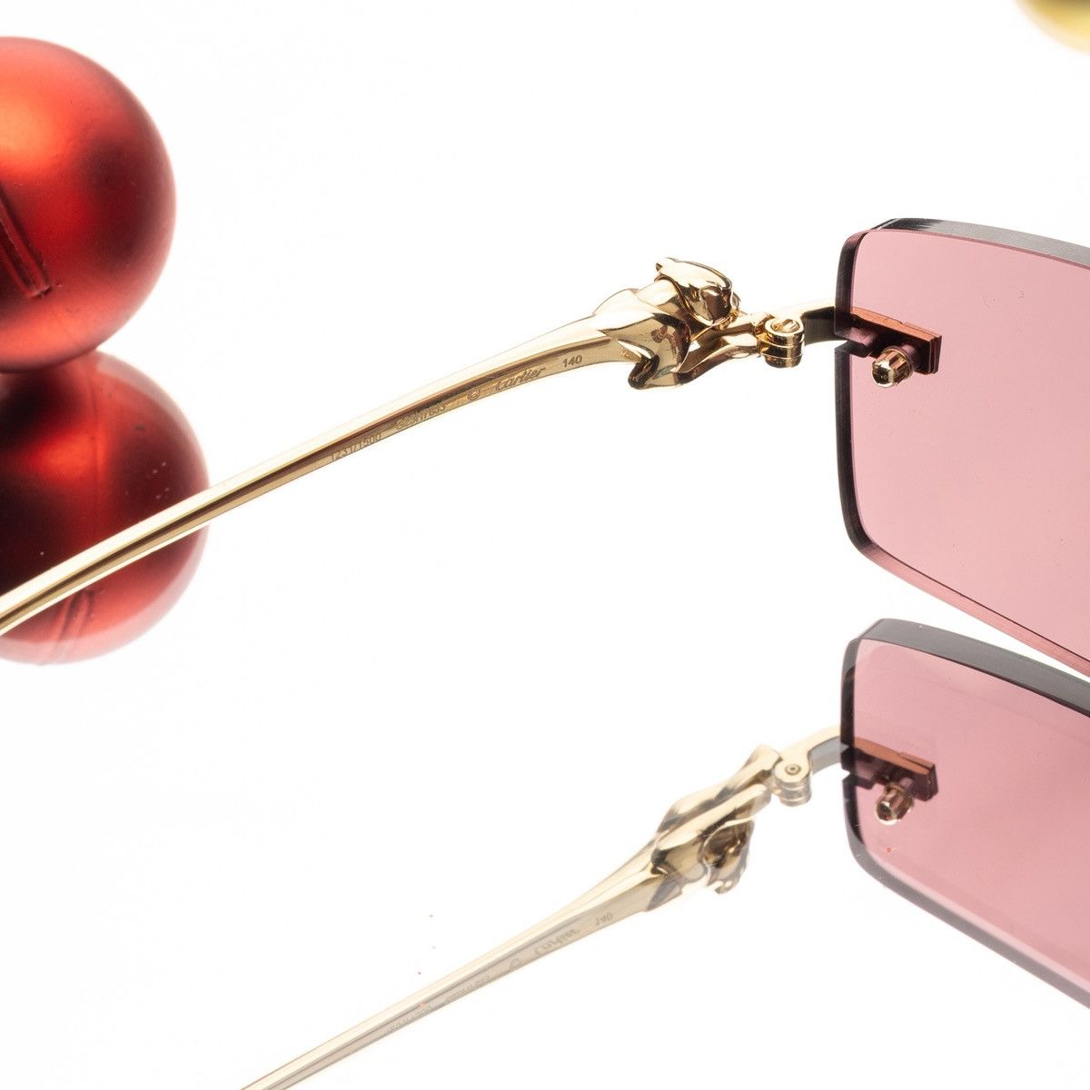Cartier CARTIER CT0430S 009 SUNGLASSES Size ONE SIZE - 3 Thumbnail