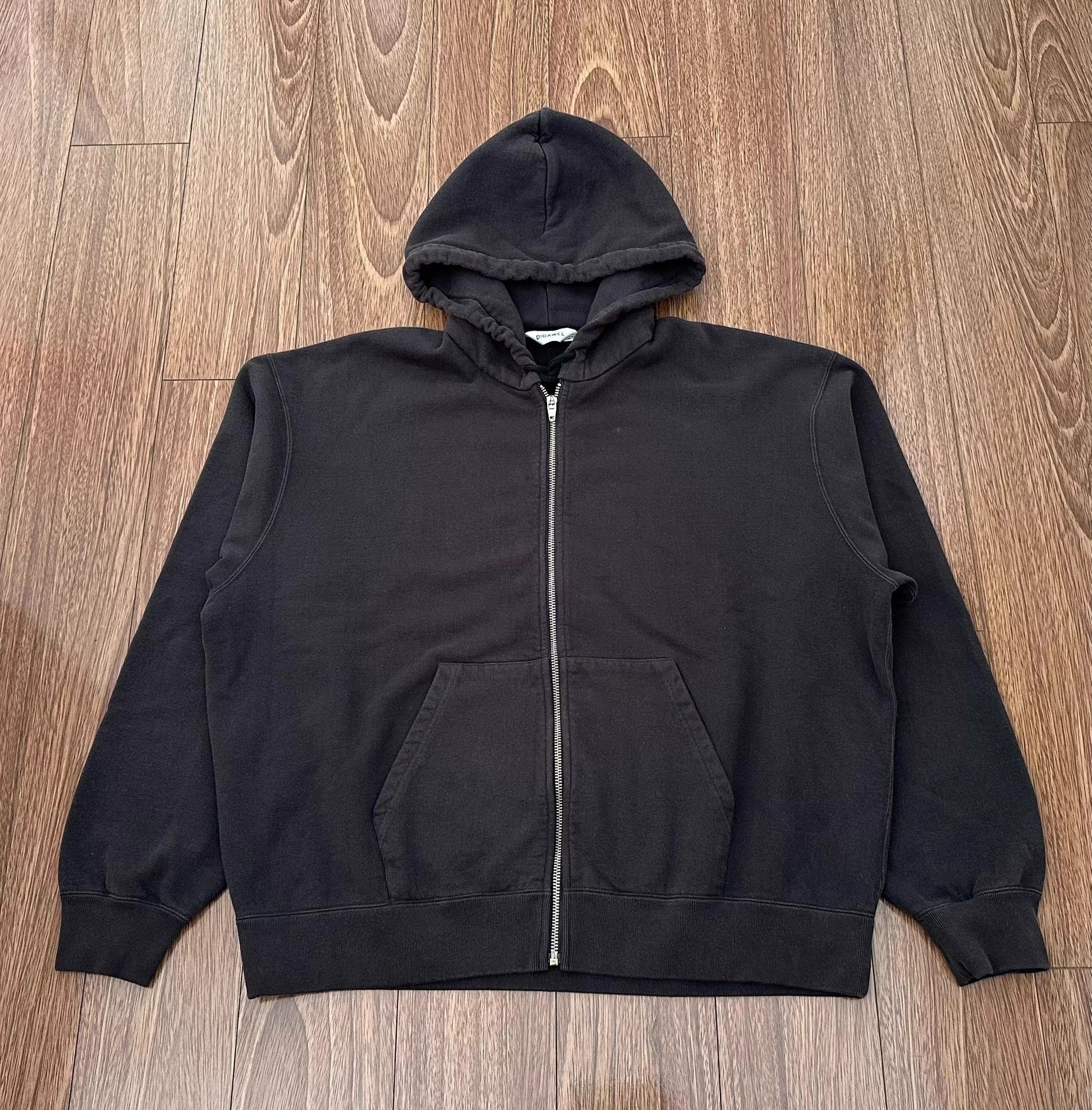 DIGAWEL DIGAWEL Washed ZIP Hoodie Japan new Size 5 (small) Size US S / EU 44-46 / 1 - 1 Thumbnail