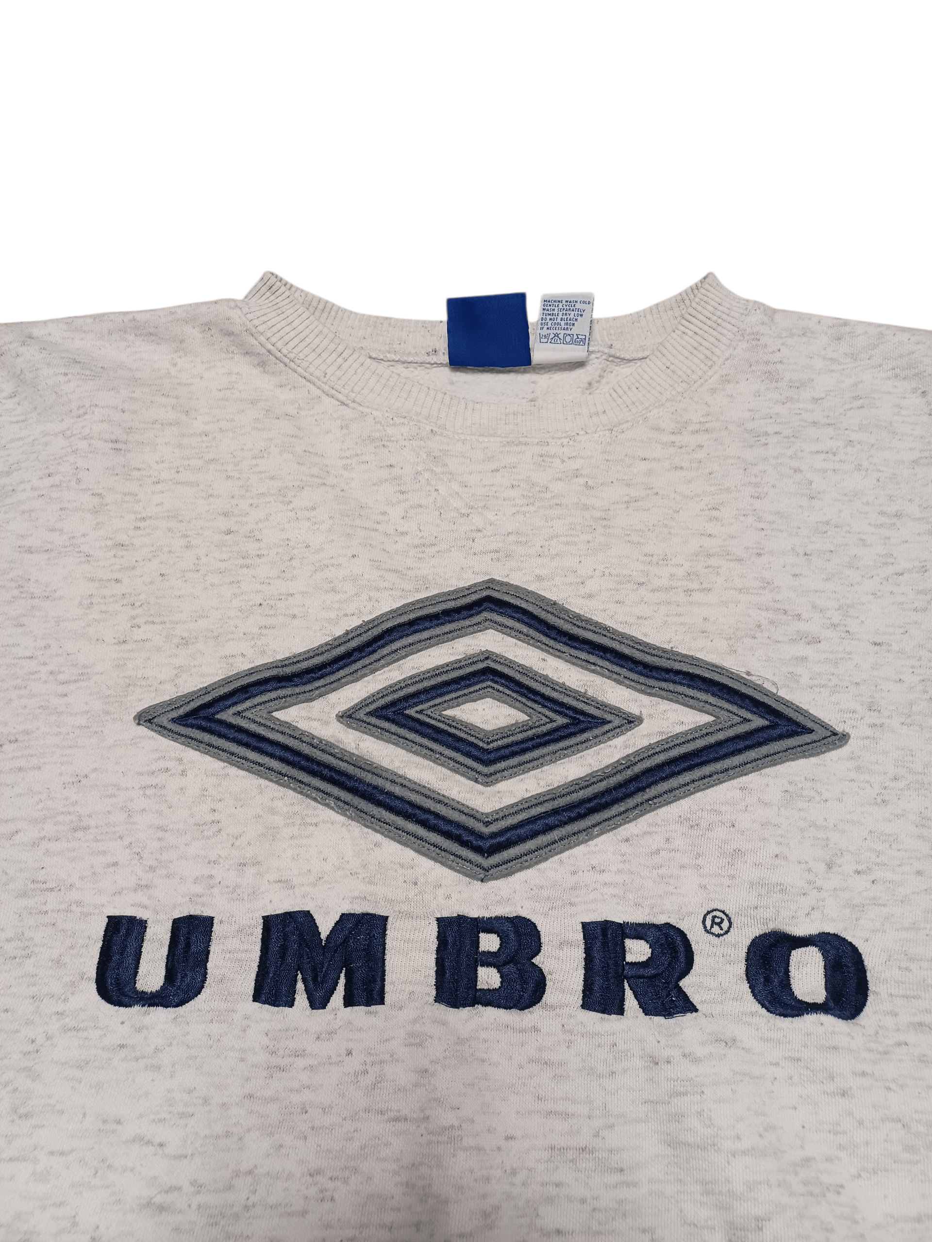 Umbro UMBRO VINTAGE 90S BIG EMBROIDERED LOGO SWEATSHIRT Size US XL / EU 56 / 4 - 2 Thumbnail