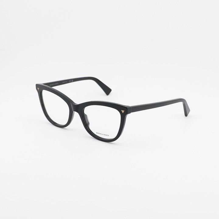 Bottega Veneta Bottega Veneta BV1226O 006 Eyeglasses Black 54mm Cat Eye Size ONE SIZE - 1 Thumbnail