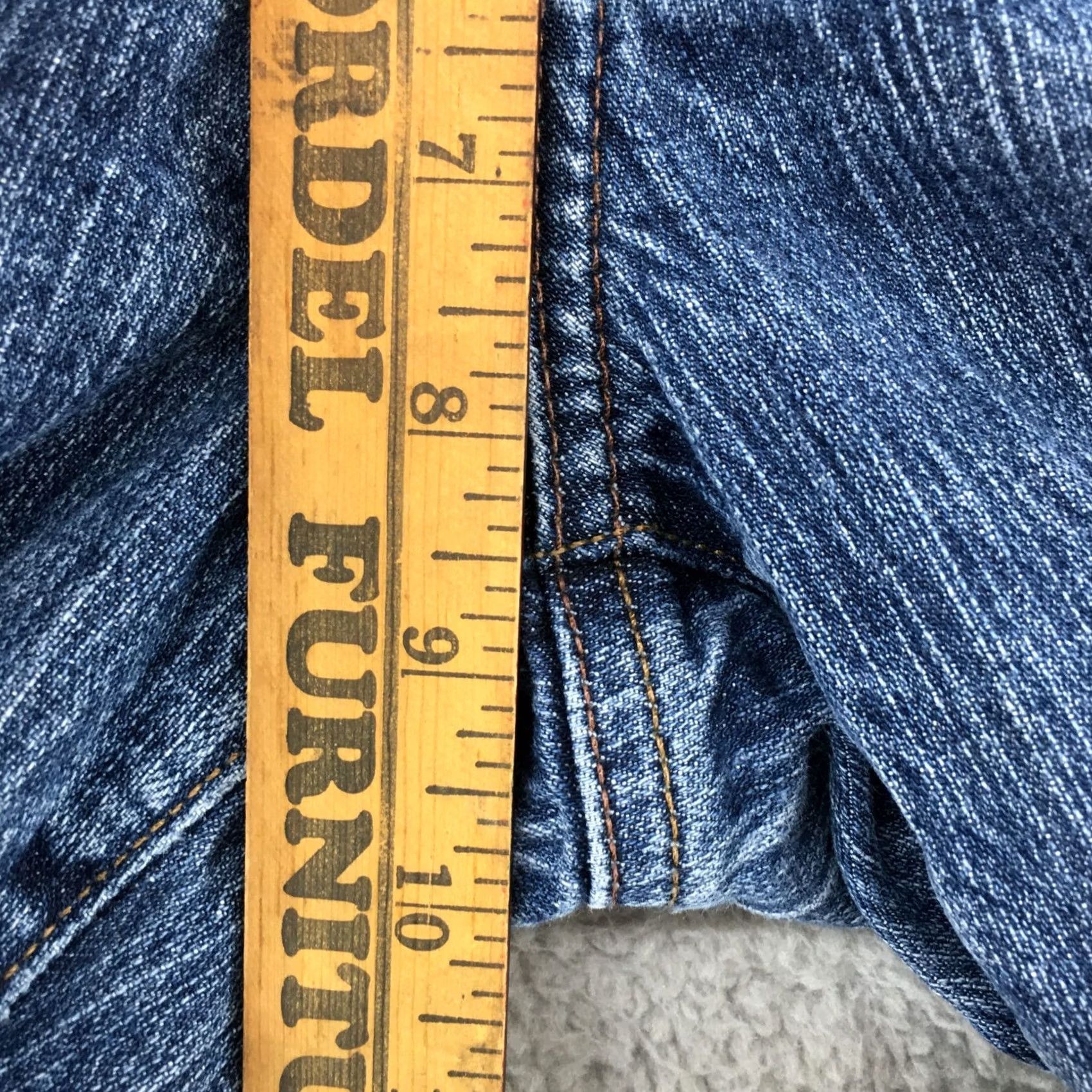 Eddie Bauer Eddie Bauer Jeans Womens Bootcut Blue Medium Wash Denim Mid Rise Zip Fly 4R Inseam 27.5in Regular Fit Bootscut Jeans Womens Size 27" / US 4 / IT 40 - 7 Thumbnail