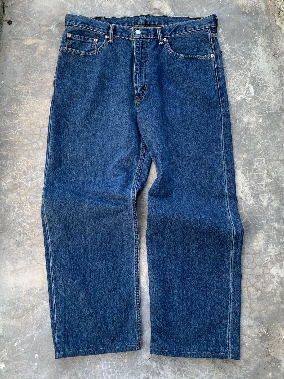 Levi's indigo blue jeans Levi's 550 Size US 36 / EU 52 - 1 Thumbnail
