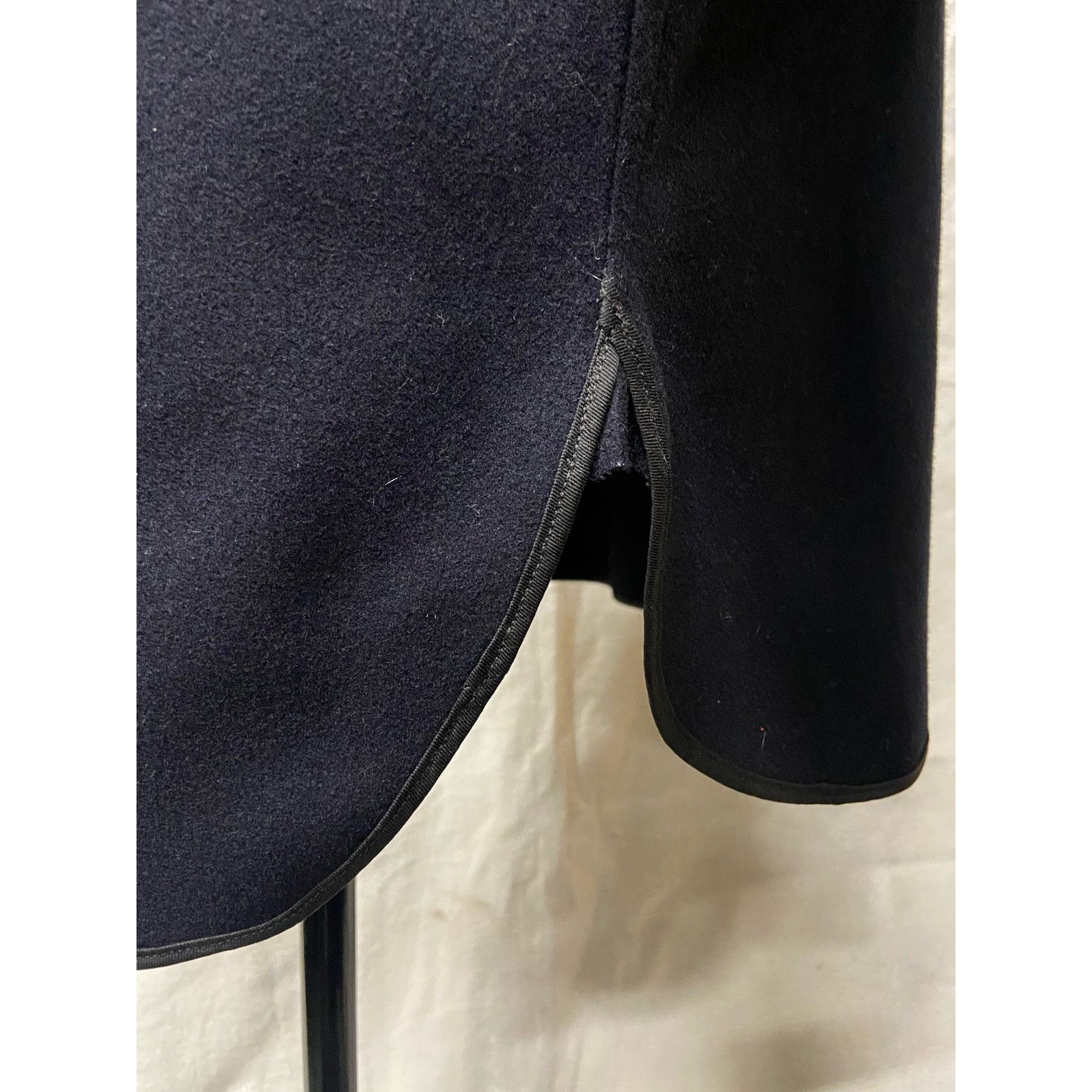 Vintage 50s Navy Blue Naval Uniform Button Down Wool Shirt Jacket Size US L / EU 52-54 / 3 - 6 Thumbnail