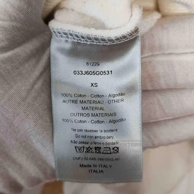 Dior Dior White Cotton Men's Hoodie XS . Size US XS / EU 42 / 0 - 5 Thumbnail