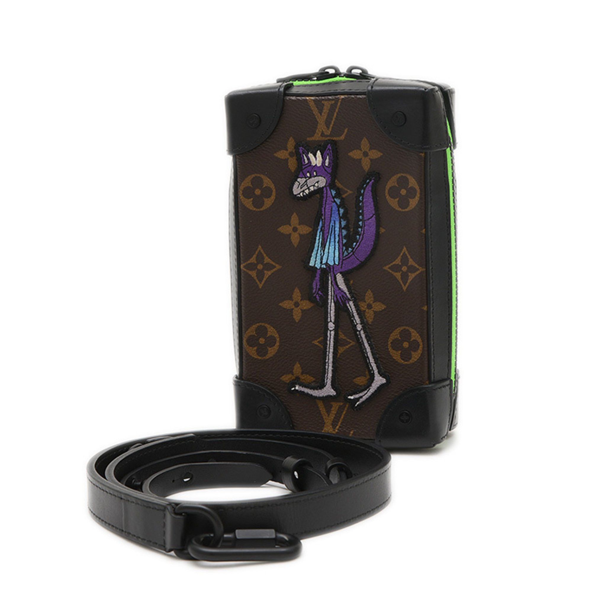Louis Vuitton Monogram Lv Friends Soft Trunk Phone Box Shoulder Bag M80144, Women's