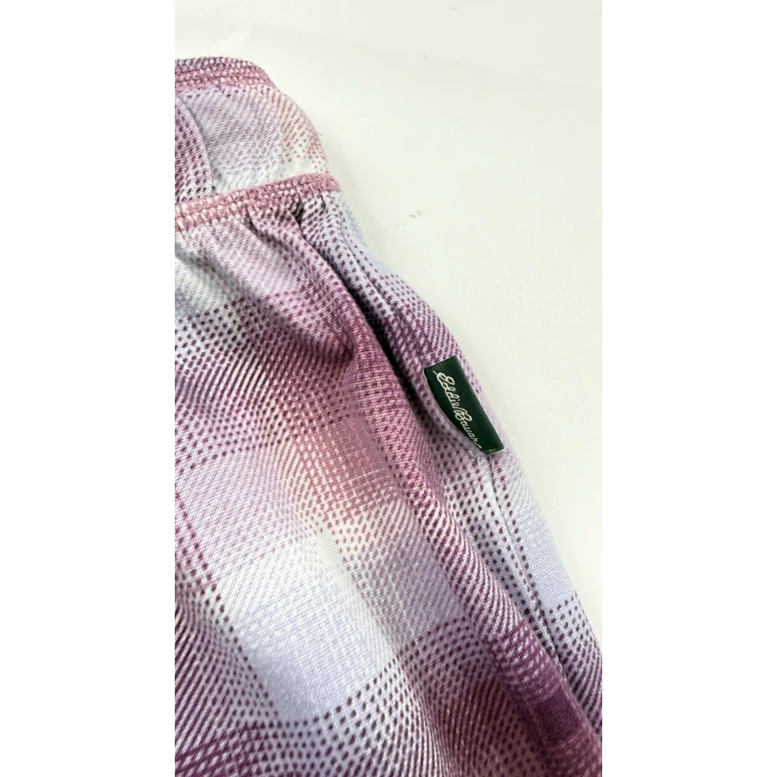 Eddie Bauer Eddie Bauer Pants Womens Small Purple Pink Plaid Sleepwear Lounge Pajama Bottoms Size 28" / US 6 / IT 42 - 4 Thumbnail