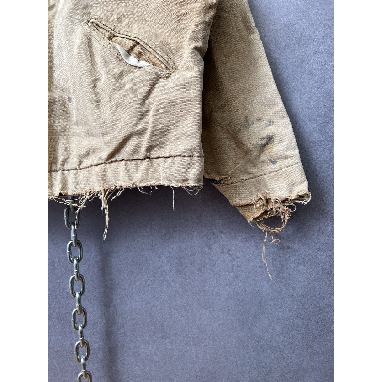 Carhartt Vintage CARHARTT J01 Brown Detroit Blanket Lined Jacket Size US L / EU 52-54 / 3 - 4 Thumbnail