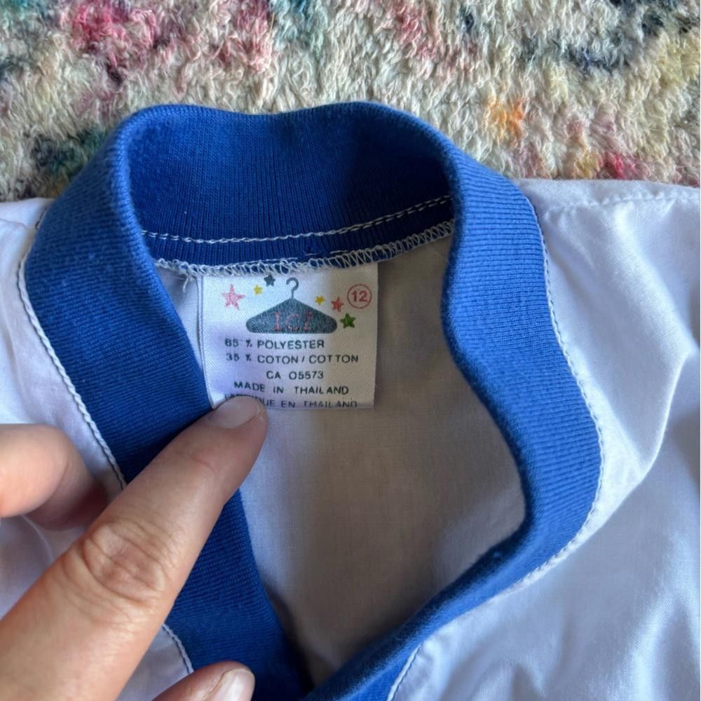 Designer Vintage Cotton Vest/blouse by ICZ Size US XXS / EU 40 - 3 Thumbnail