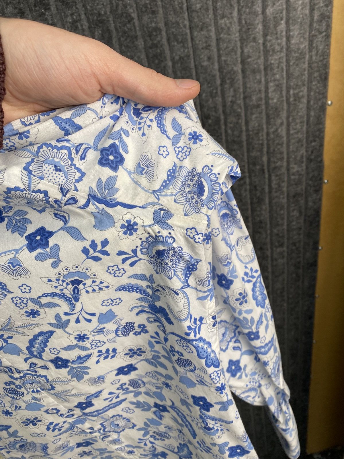 Billionaire Couture Vintage Billionaire Men’s Floral Dress Shirt Long Sleeve Size US L / EU 52-54 / 3 - 8 Thumbnail