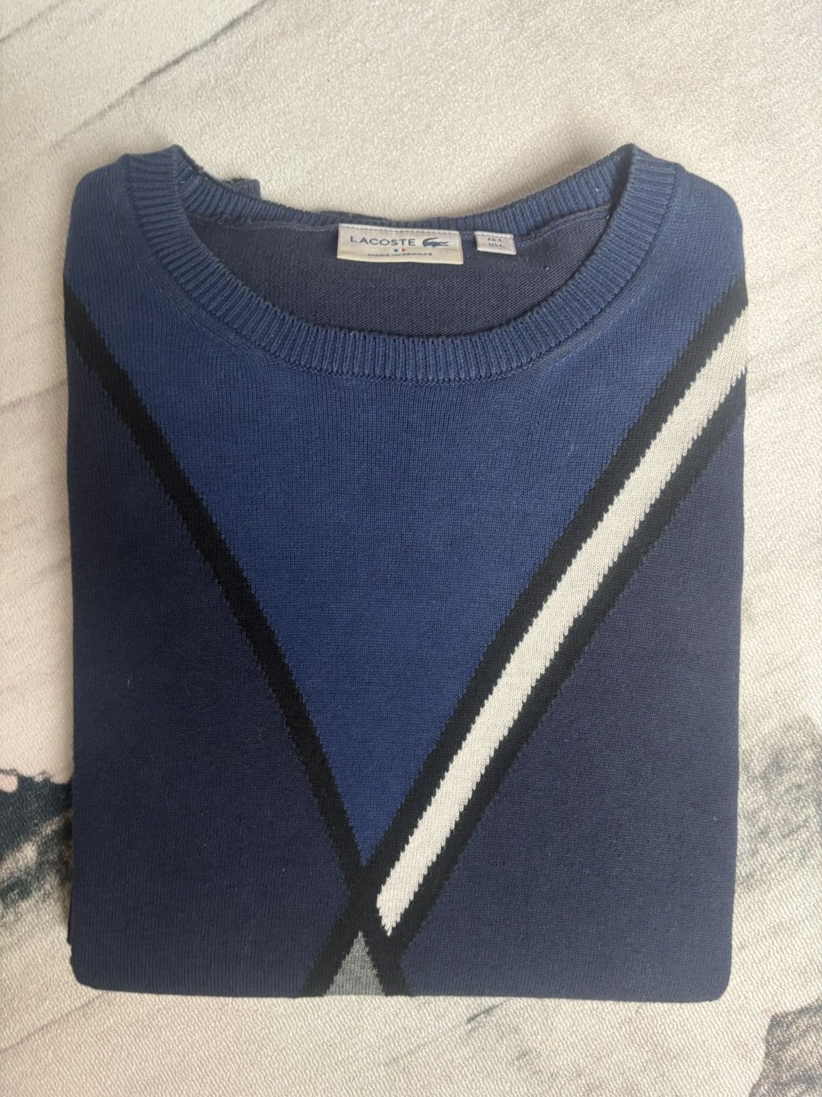 Lacoste Navy Lacoste knitted jumper size L Size US L / EU 52-54 / 3 - 2 Thumbnail